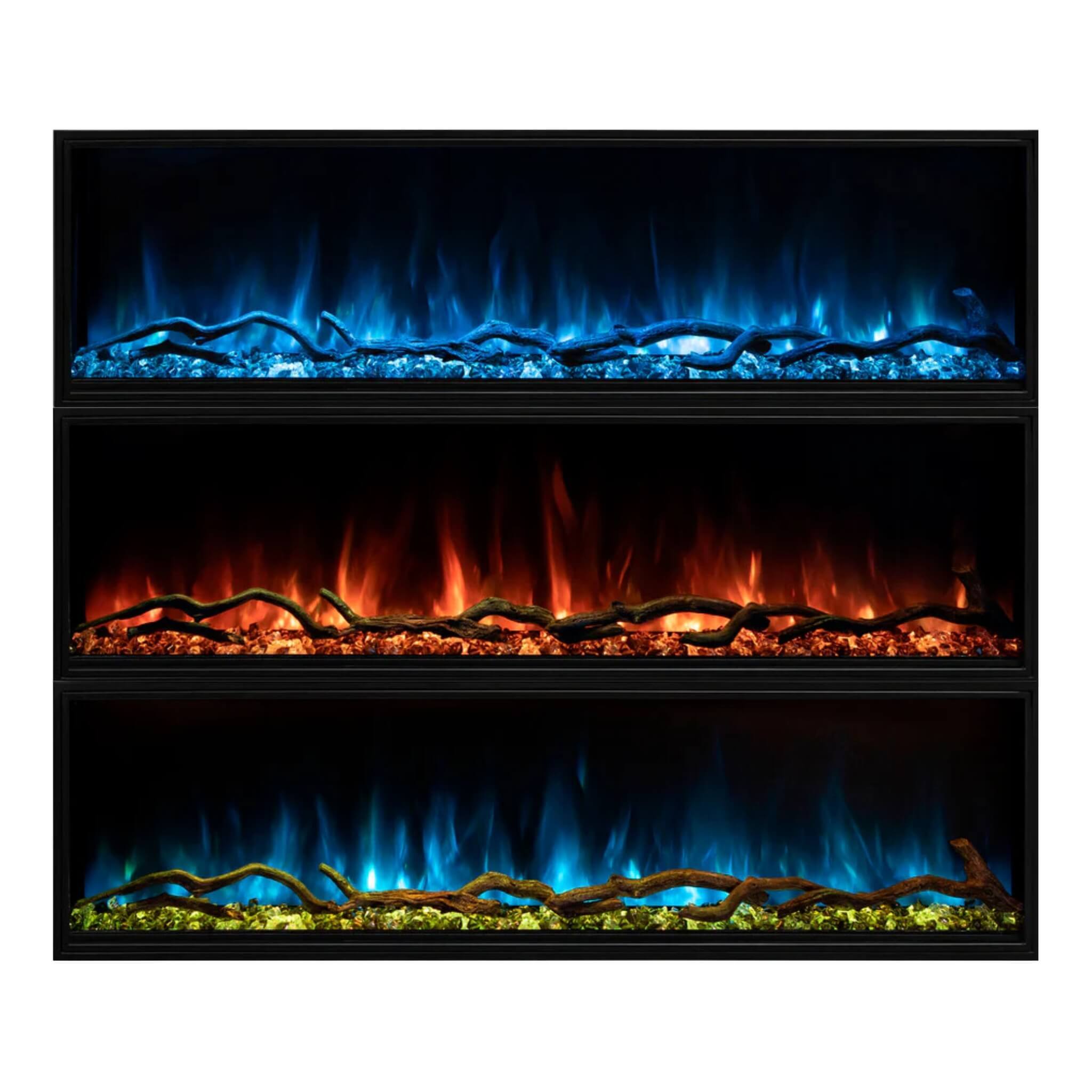 Modern Flames Landscape Pro Slim 56-Inch Built-In Linear Electric Fireplace [LPS-5614V2] (SAK54711)