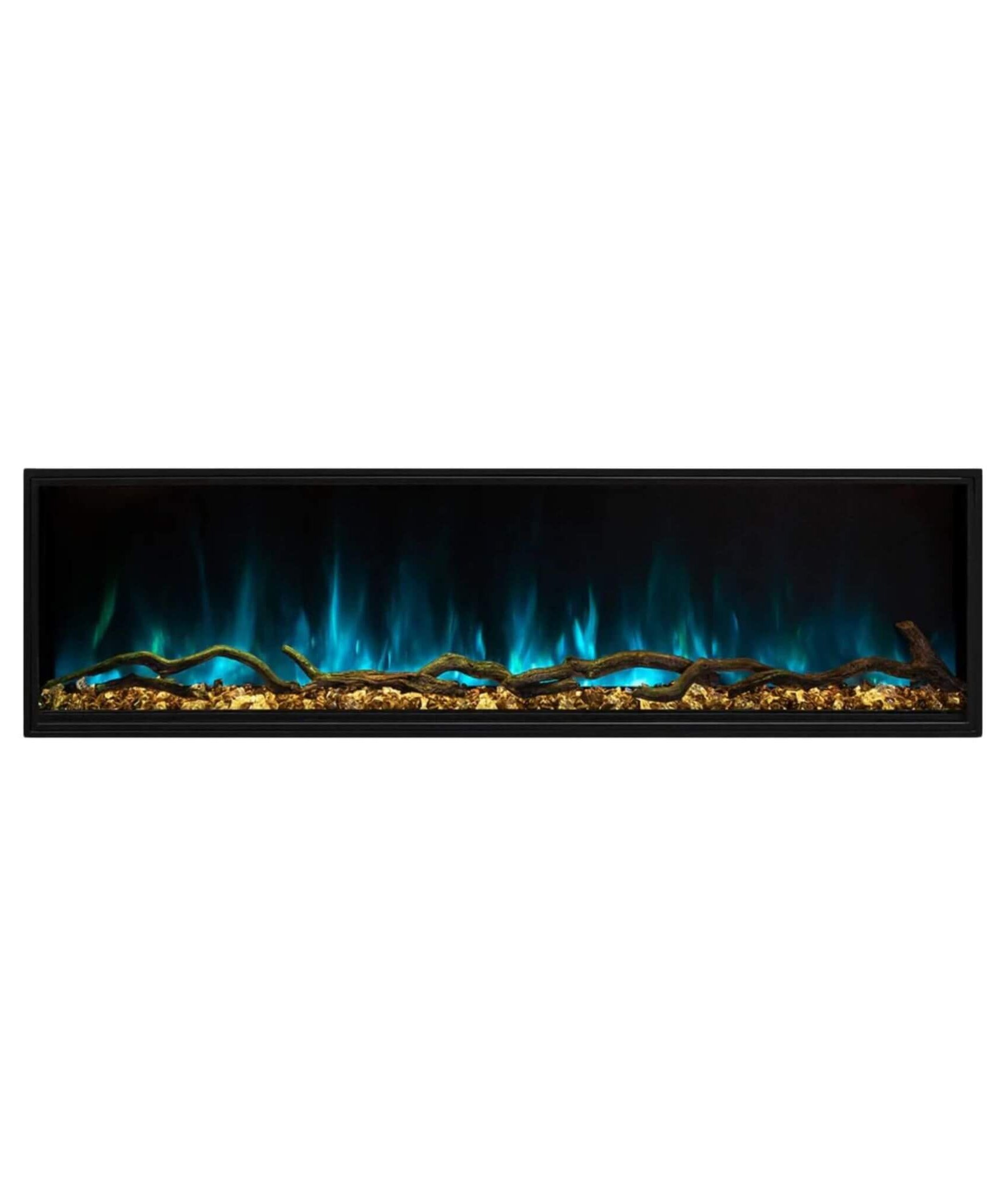 Modern Flames Landscape Pro Slim 80-Inch Built-In Wall Mount Electric Fireplace [LPS-8014V2] (SAK28642)