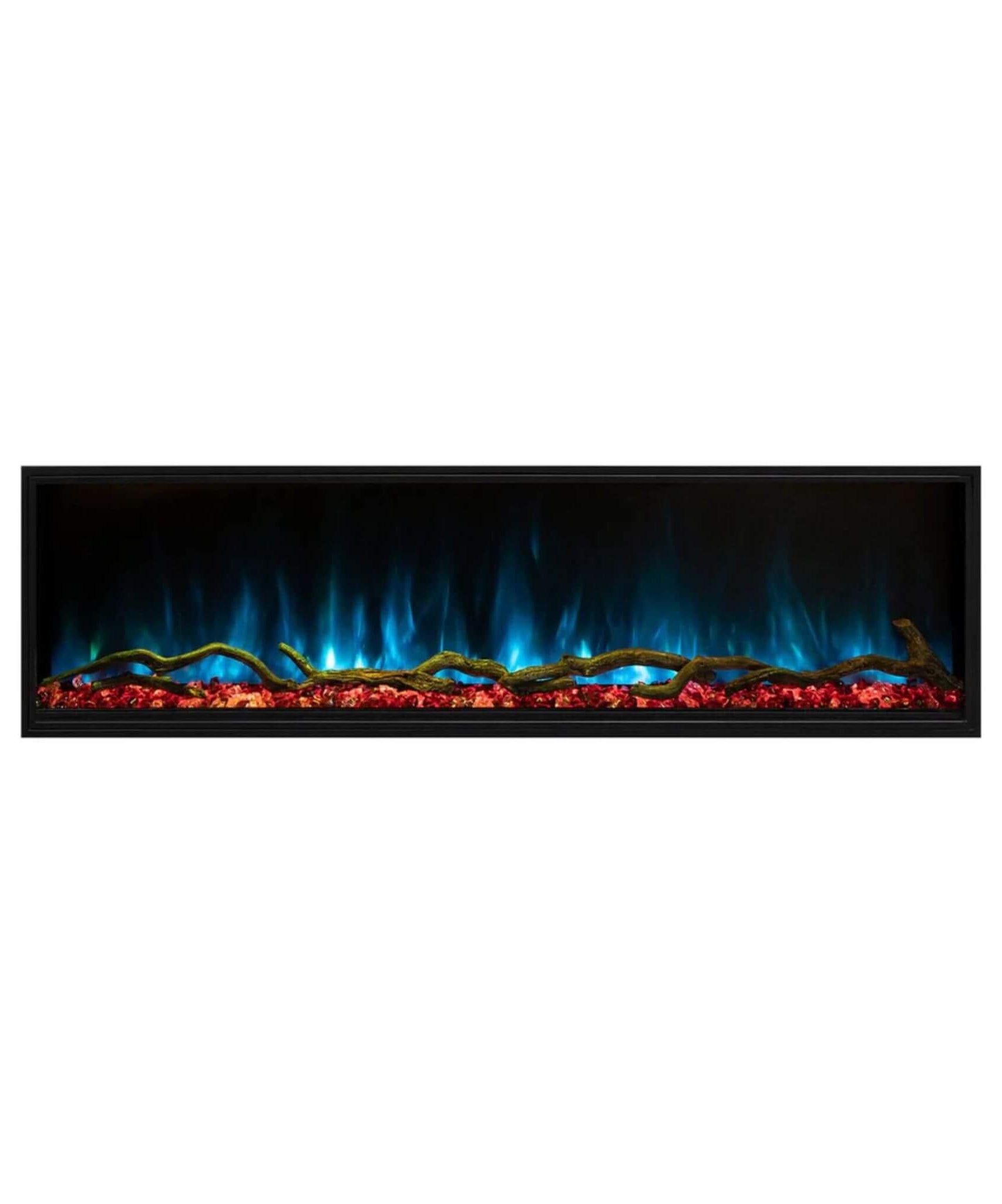 Modern Flames Landscape Pro Slim 80-Inch Built-In Wall Mount Electric Fireplace [LPS-8014V2] (SAK28642)