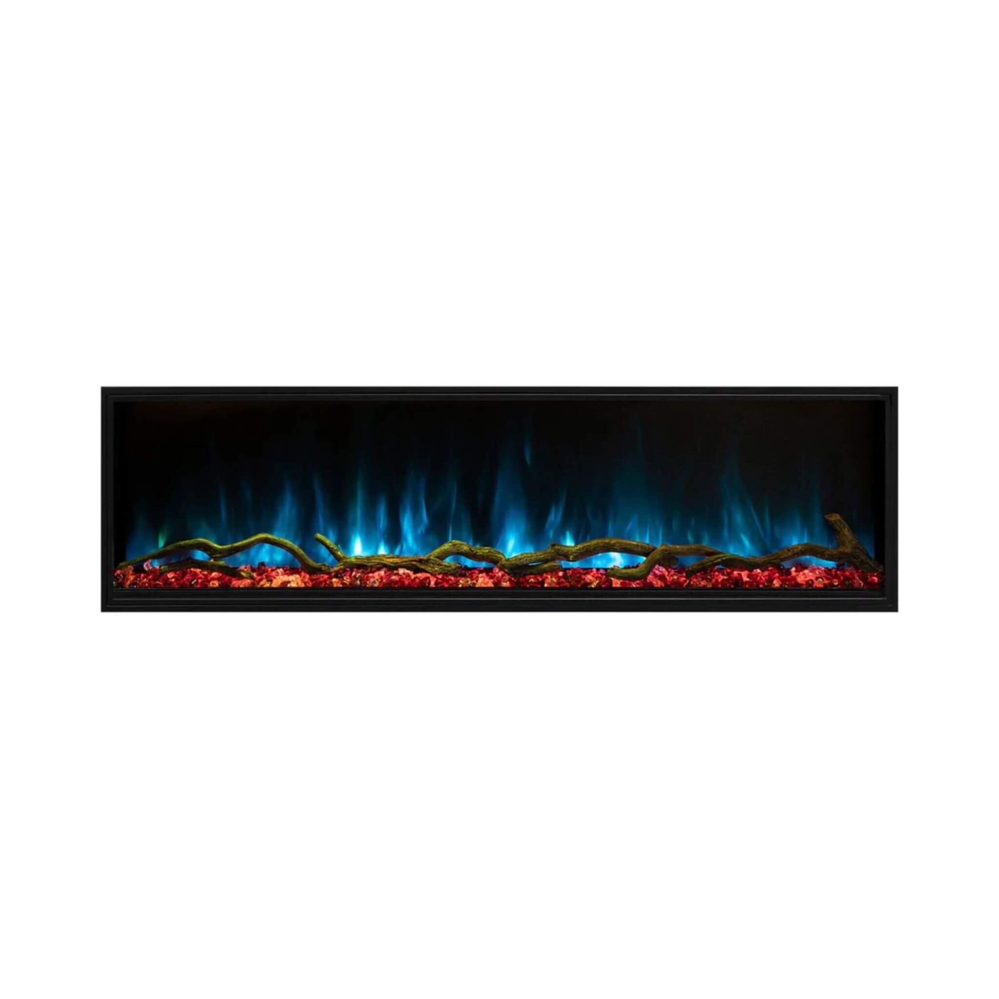 Modern Flames Landscape Pro Slim 80-Inch Built-In Wall Mount Electric Fireplace [LPS-8014V2] (SAK28642)