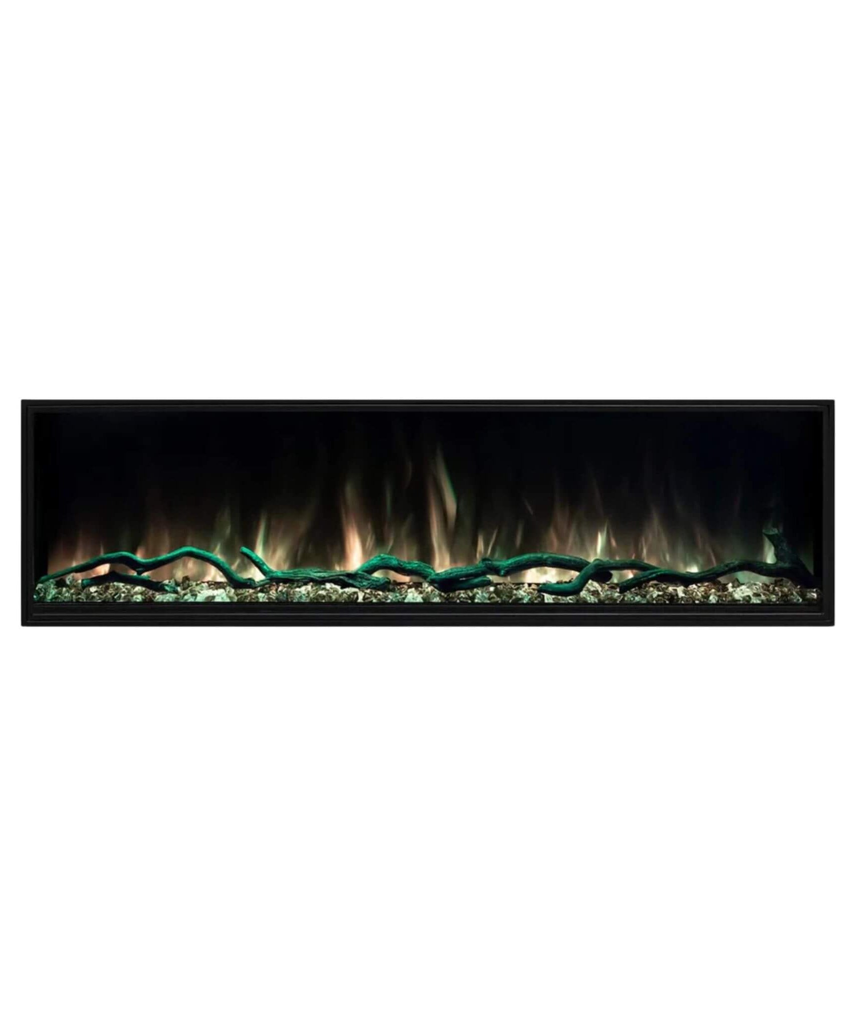 Modern Flames Landscape Pro Slim 80-Inch Built-In Wall Mount Electric Fireplace [LPS-8014V2] (SAK28642)