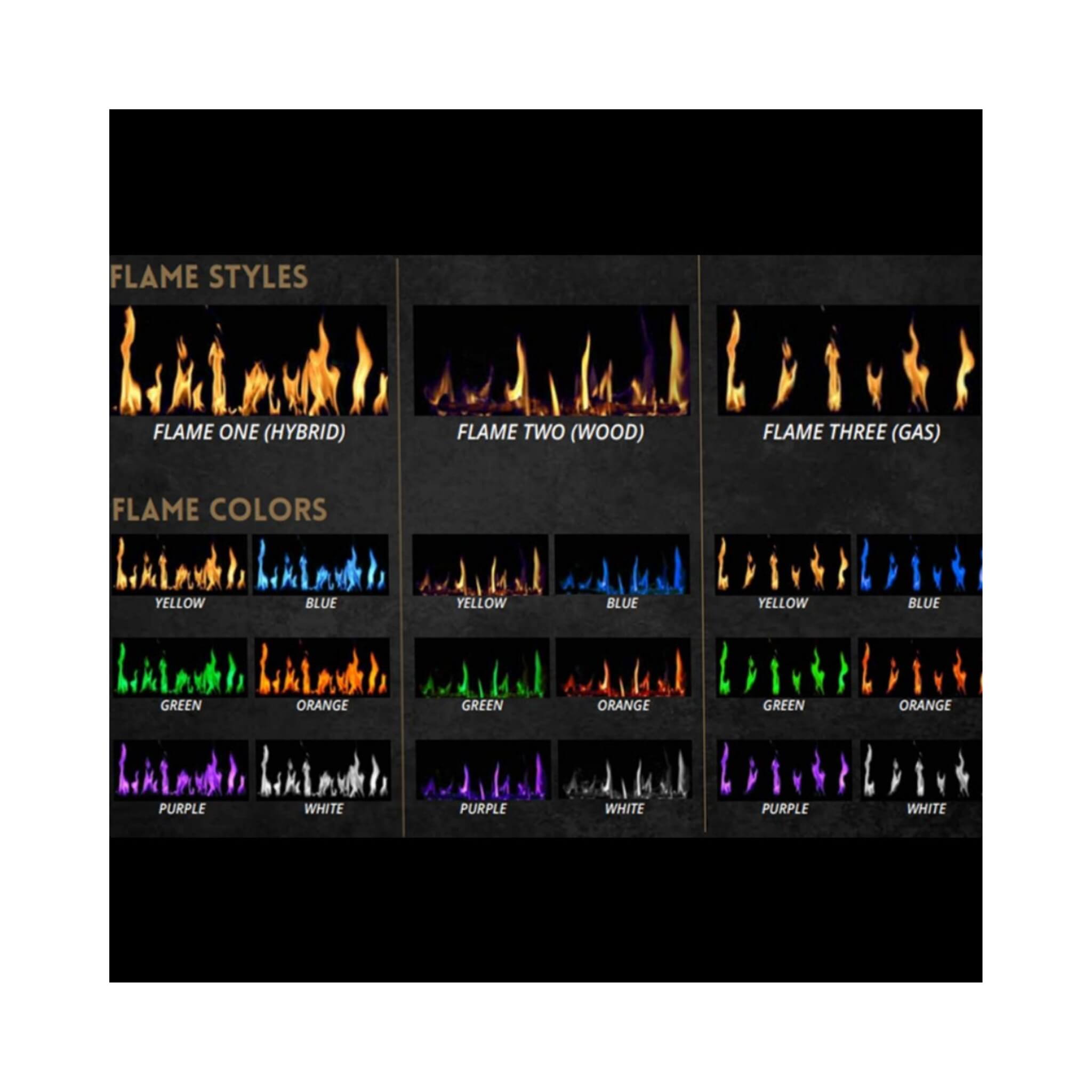 Modern Flames Orion Multi 52-Inch Heliovision Multi-View Electric Fireplace [OR52-MULTI] (SAK92056)
