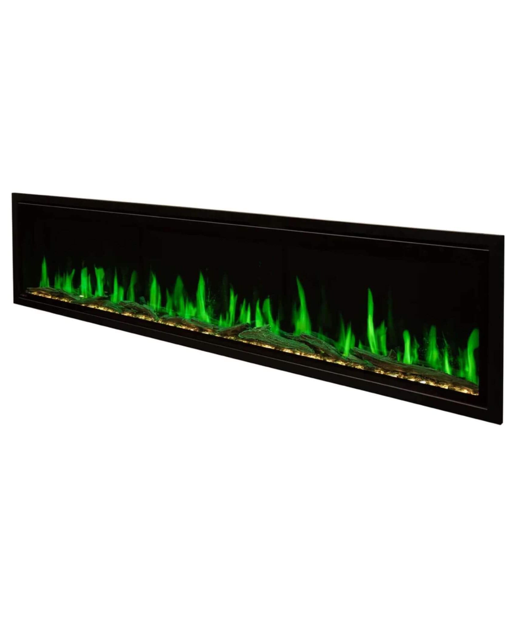 Modern Flames Orion Slim 100-Inch Heliovision Single-Sided Fireplace [OR100-SLIM] (SAK95432)
