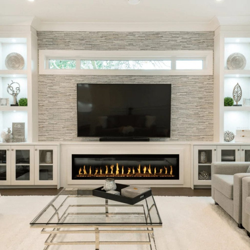 Modern Flames Orion Slim 100-Inch Heliovision Single-Sided Fireplace [OR100-SLIM] (SAK95432)