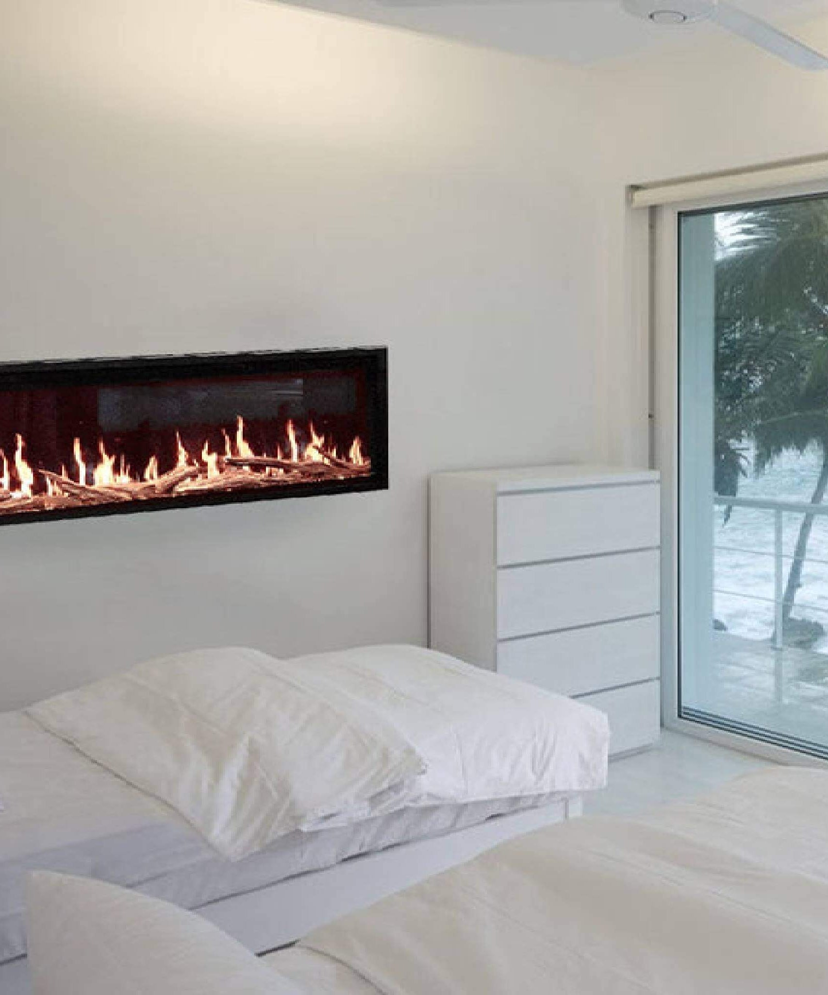 Modern Flames Orion Slim 52-Inch Heliovision Wall Mount Electric Fireplace [OR52-SLIM] (SAK38517)