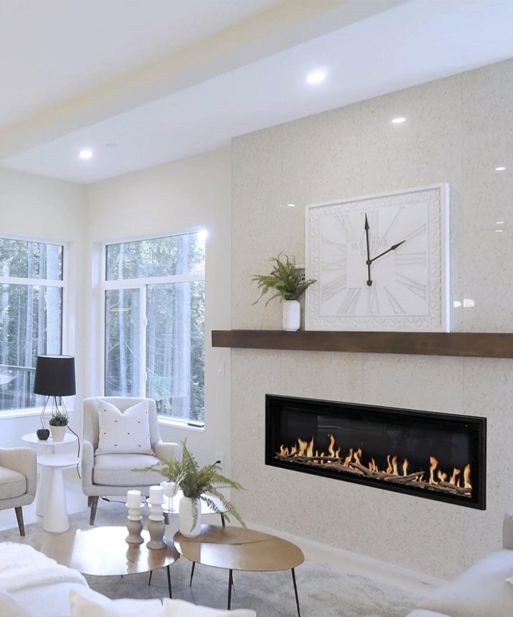 Modern Flames Orion Slim 52-Inch Heliovision Wall Mount Electric Fireplace [OR52-SLIM] (SAK38517)