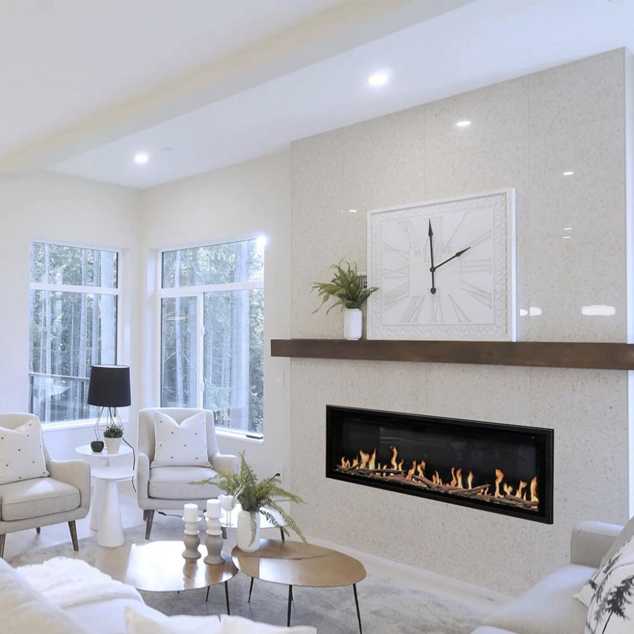 Modern Flames Orion Slim 52-Inch Heliovision Wall Mount Electric Fireplace [OR52-SLIM] (SAK38517)