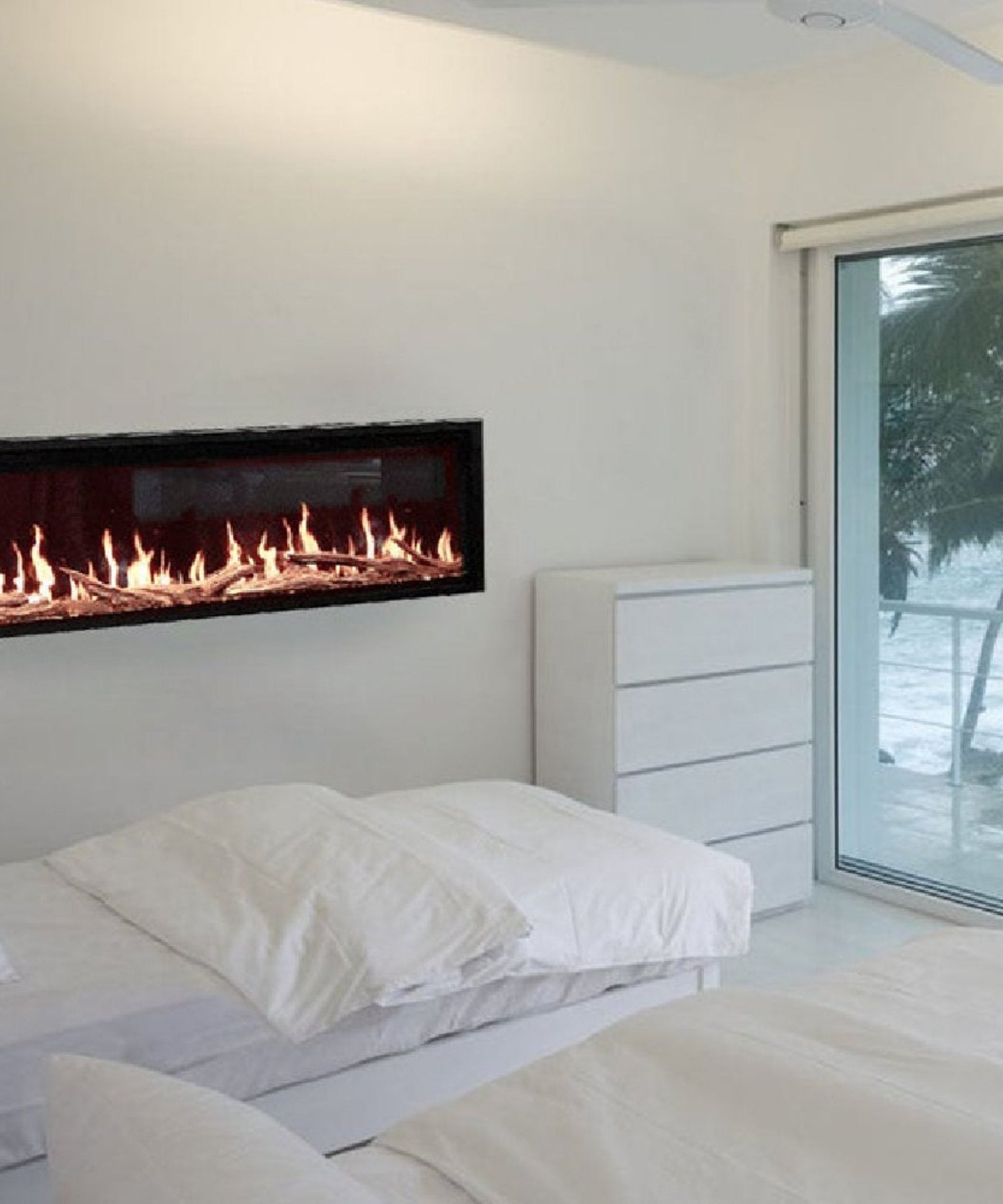 Modern Flames Orion Slim 60-Inch Heliovision Single-Sided Electric Fireplace [OR60-SLIM] (SAK73157)