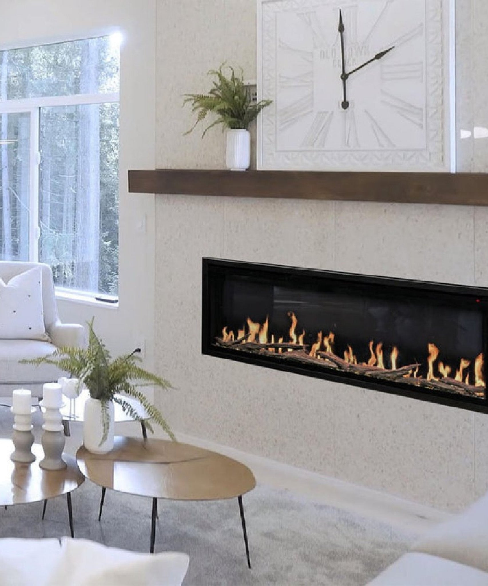 Modern Flames Orion Slim 60-Inch Heliovision Single-Sided Electric Fireplace [OR60-SLIM] (SAK73157)