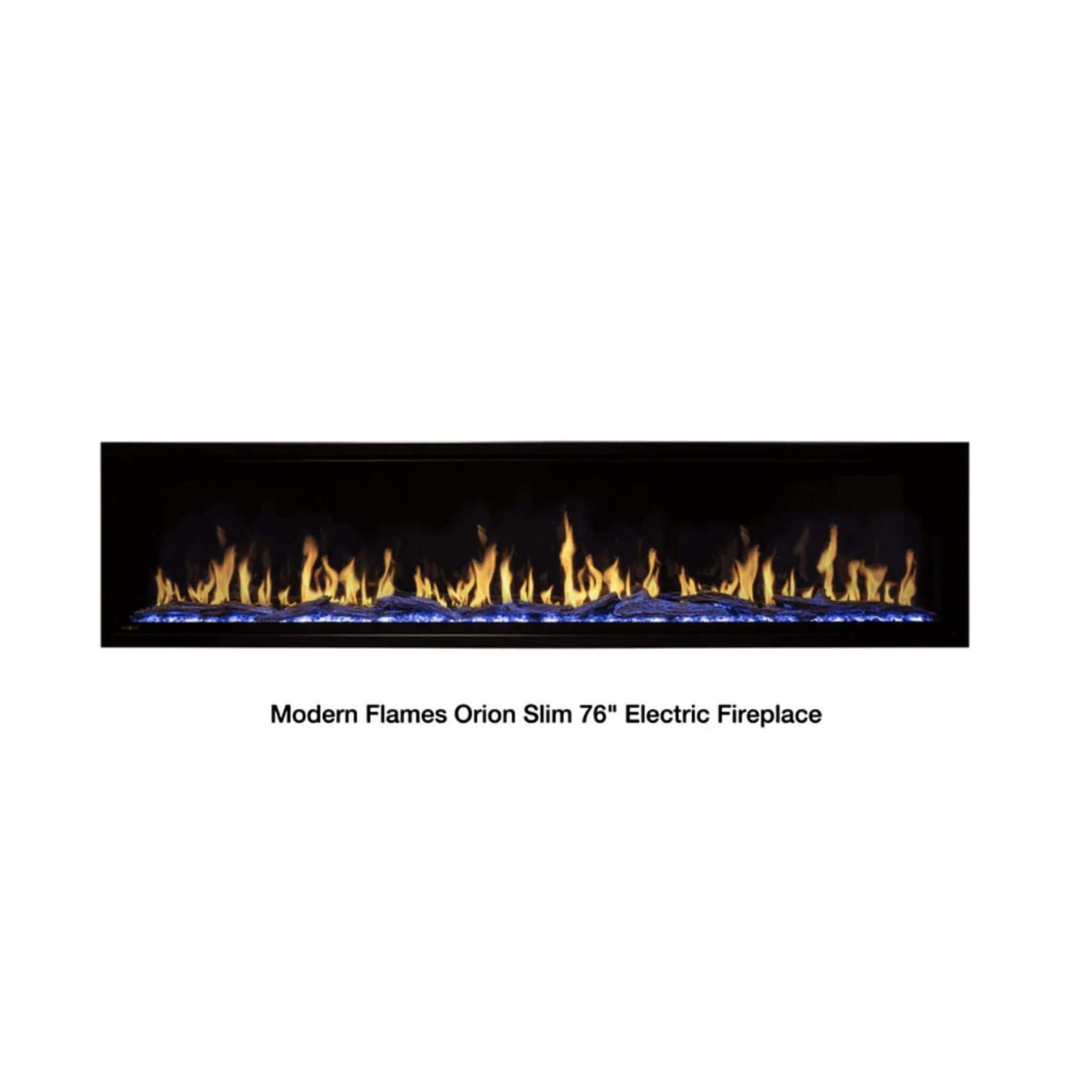 Modern Flames Orion Slim 76-Inch Heliovision Single-Sided Electric Fireplace [OR76-SLIM] (SAK41935)