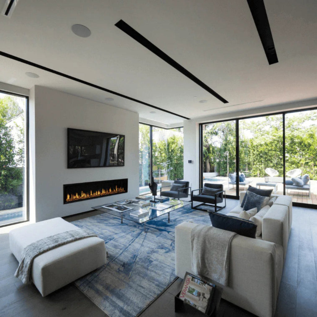 Modern Flames Orion Slim 76-Inch Heliovision Single-Sided Electric Fireplace [OR76-SLIM] (SAK41935)