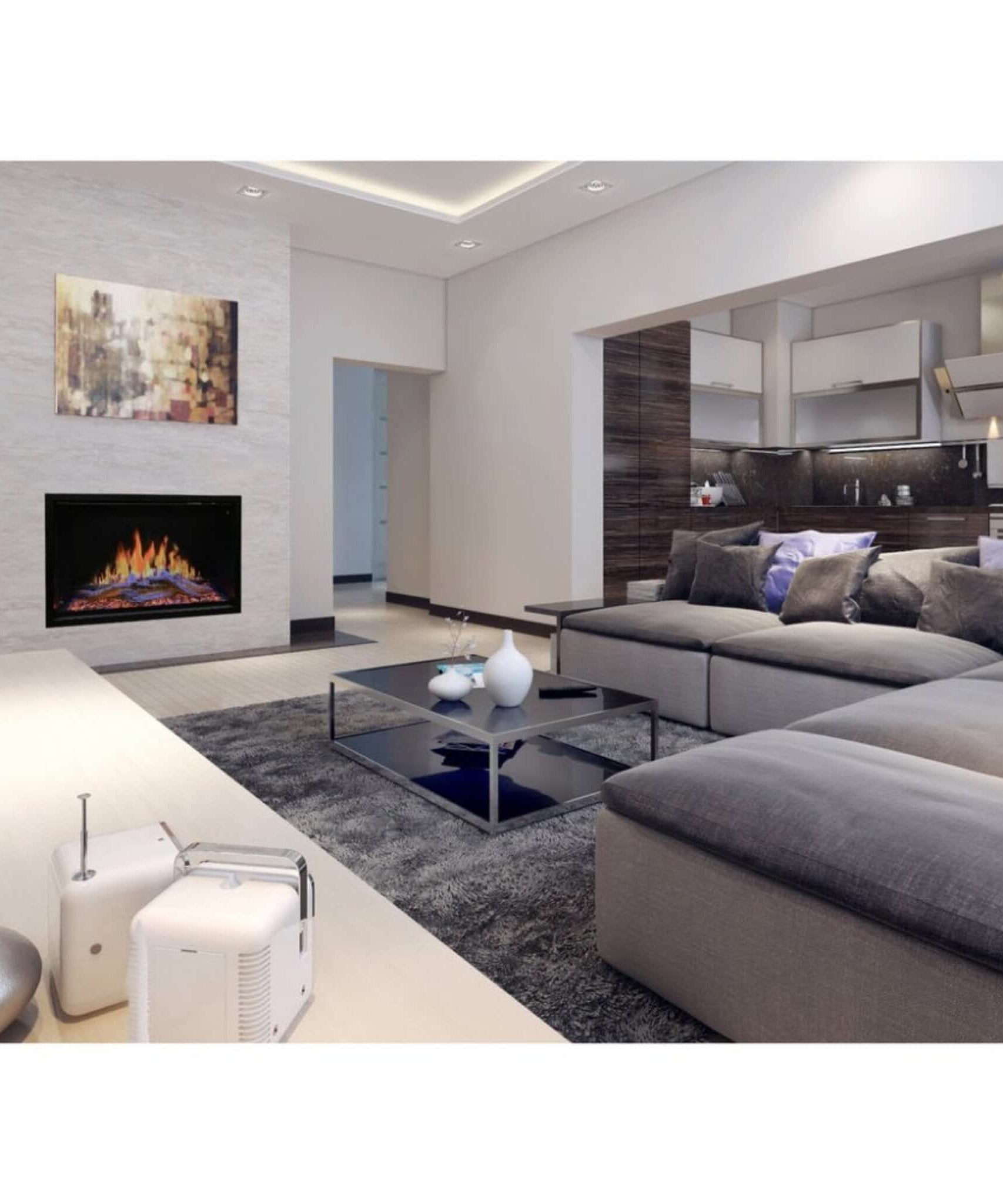 Modern Flames Orion Traditional 26-Inch Heliovision Electric Fireplace [OR26-TRAD] (SAK51873)