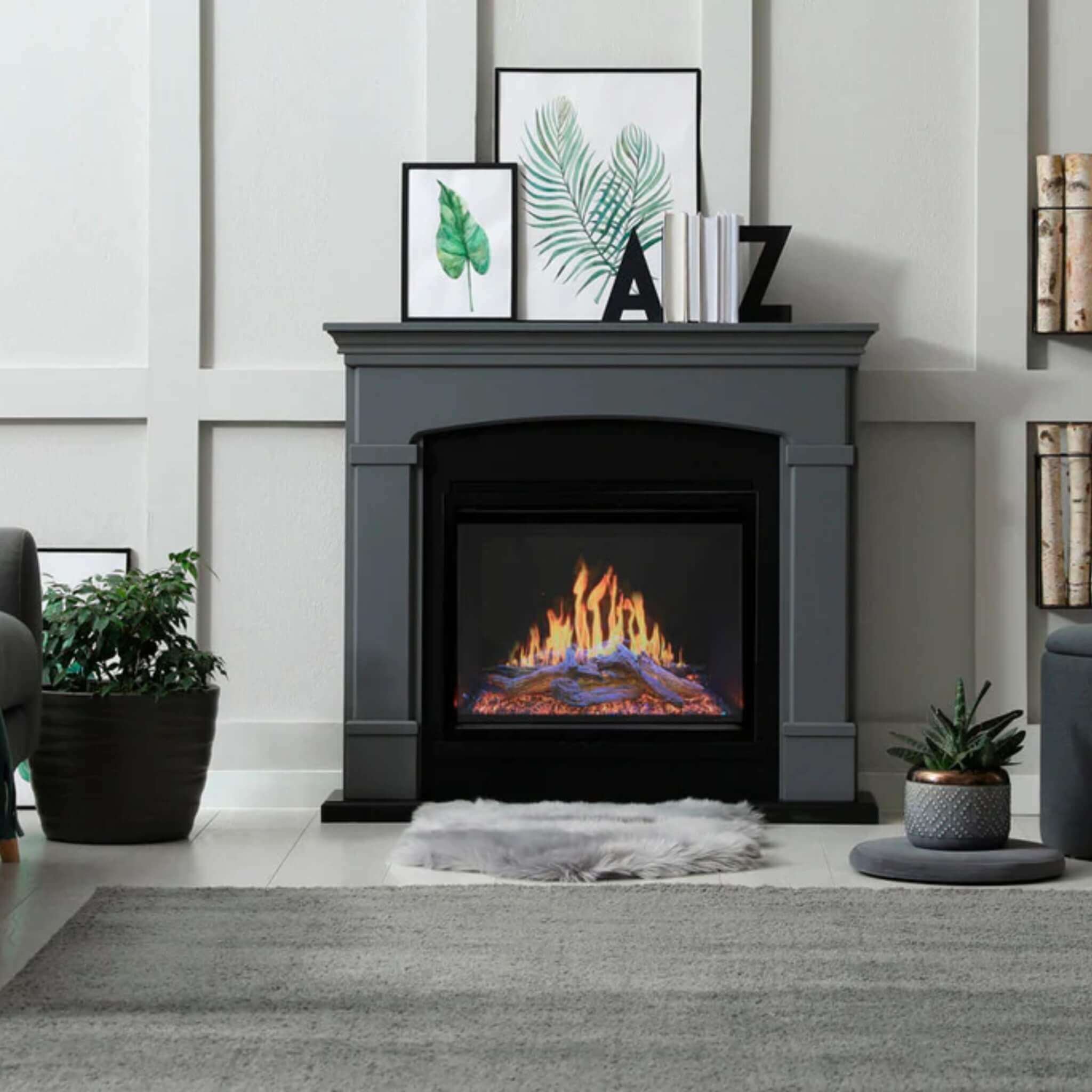 Modern Flames Orion Traditional 30-Inch Heliovision Electric Fireplace [OR30-TRAD] (SAK53719)