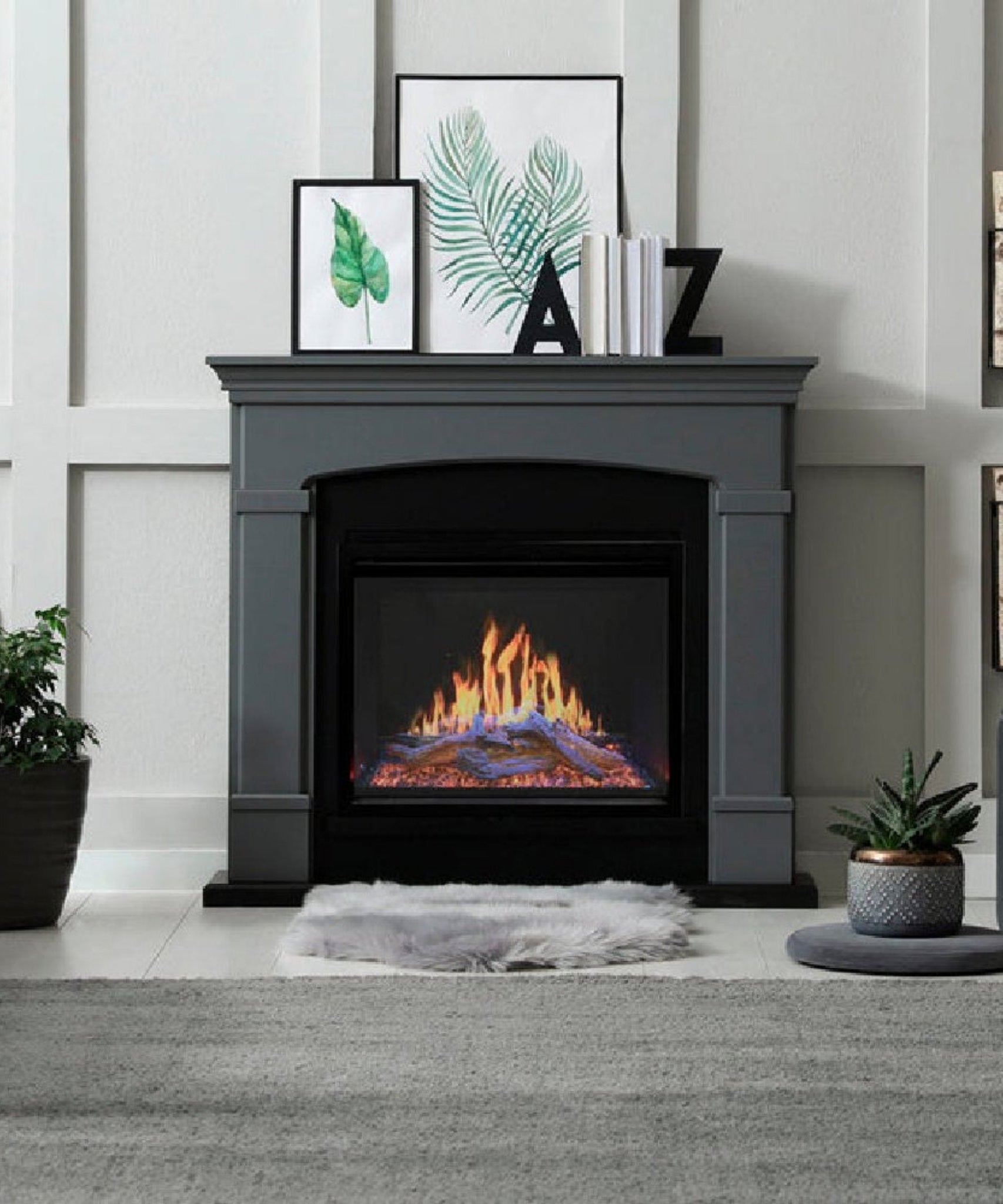 Modern Flames Orion Traditional 54-Inch Heliovision Electric Fireplace [OR54-TRAD] (SAK74620)