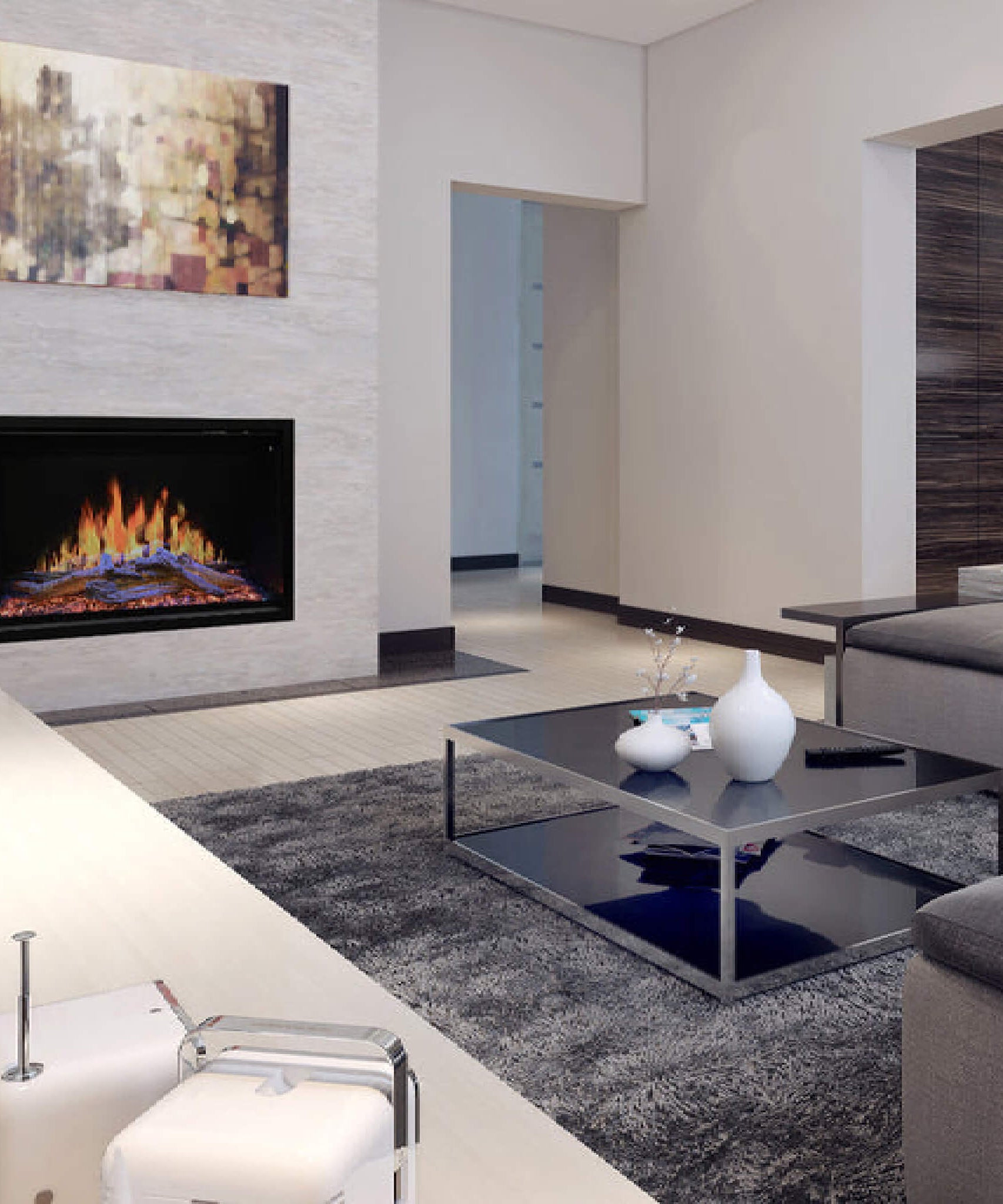 Modern Flames Orion Traditional 42-Inch Heliovision Electric Fireplace [OR42-TRAD] (SAK83765)