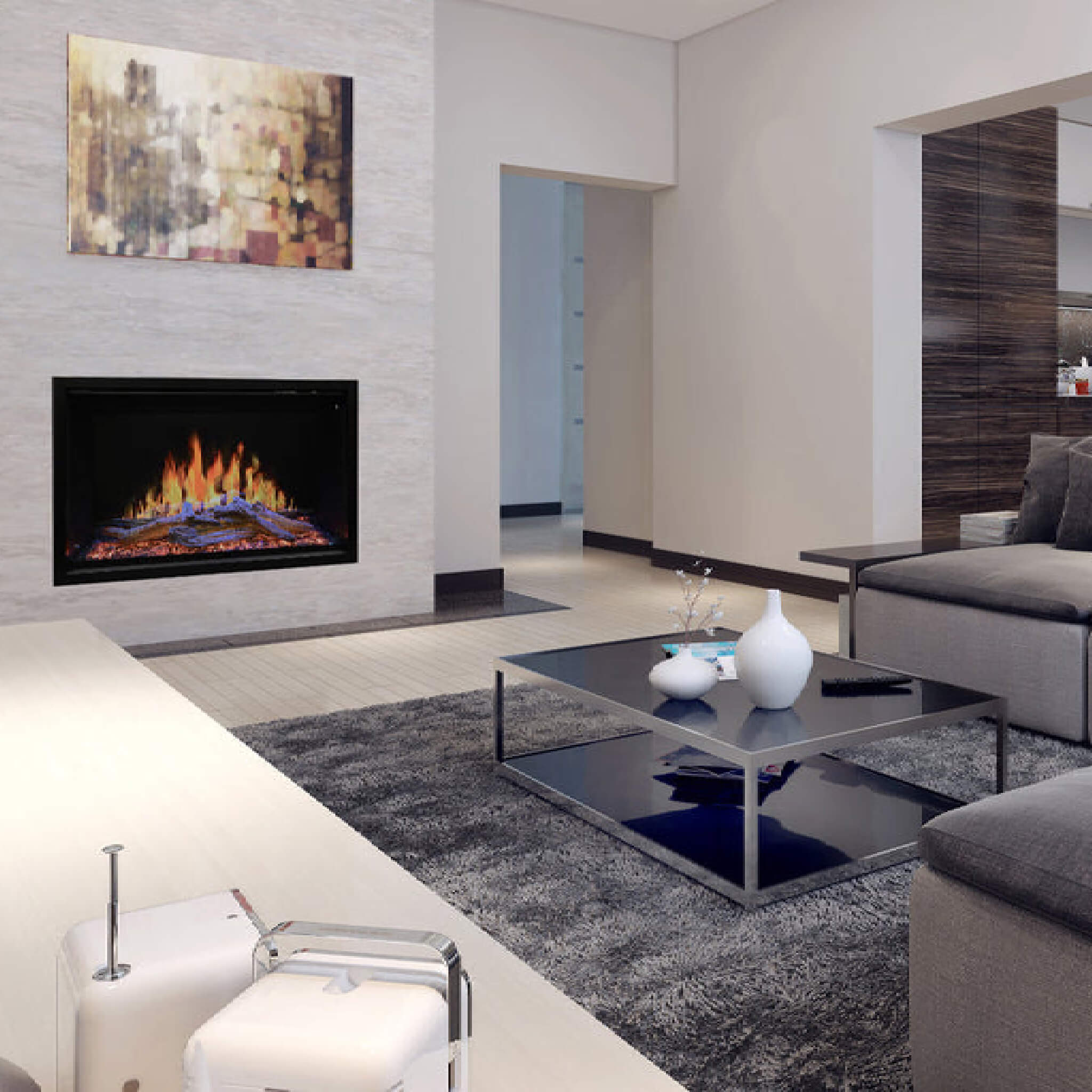 Modern Flames Orion Traditional 54-Inch Heliovision Electric Fireplace [OR54-TRAD] (SAK74620)