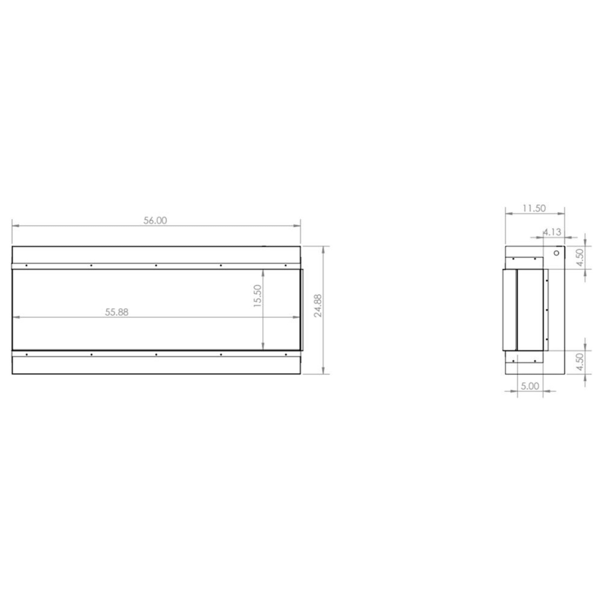 Modern Flames Redstone 30-Inch Built-In Traditional Electric Fireplace [RS-3021] (SAK84729)