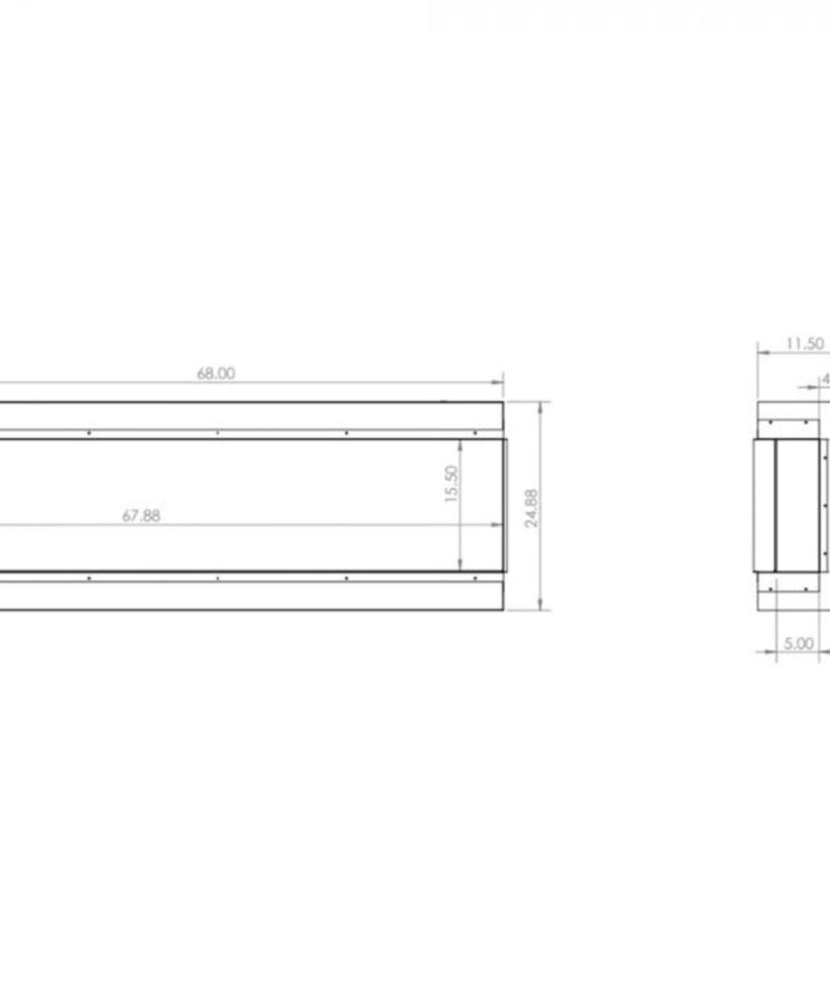 Modern Flames Redstone 36-Inch Built-In Traditional Electric Fireplace [RS-3626] (SAK36514)