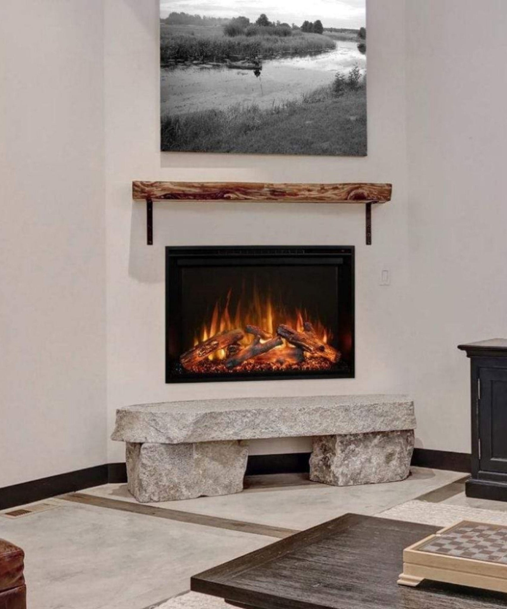 Modern Flames Redstone 42-Inch Built-In Traditional Electric Fireplace [RS-4229] (SAK97326)
