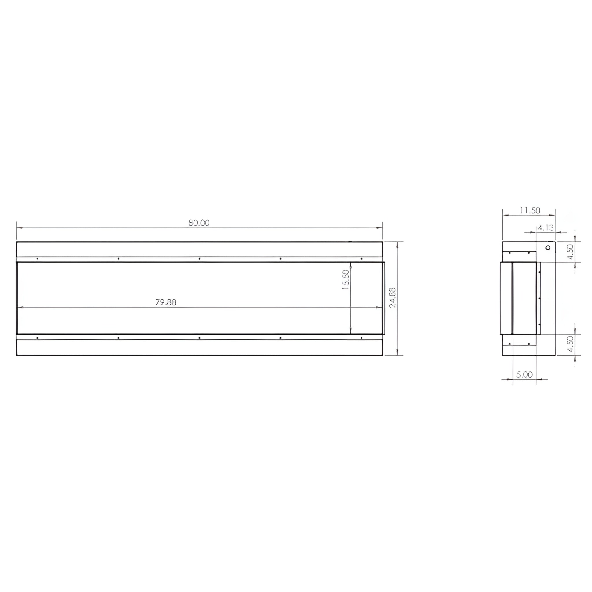 Modern Flames Redstone 42-Inch Built-In Traditional Electric Fireplace [RS-4229] (SAK97326)