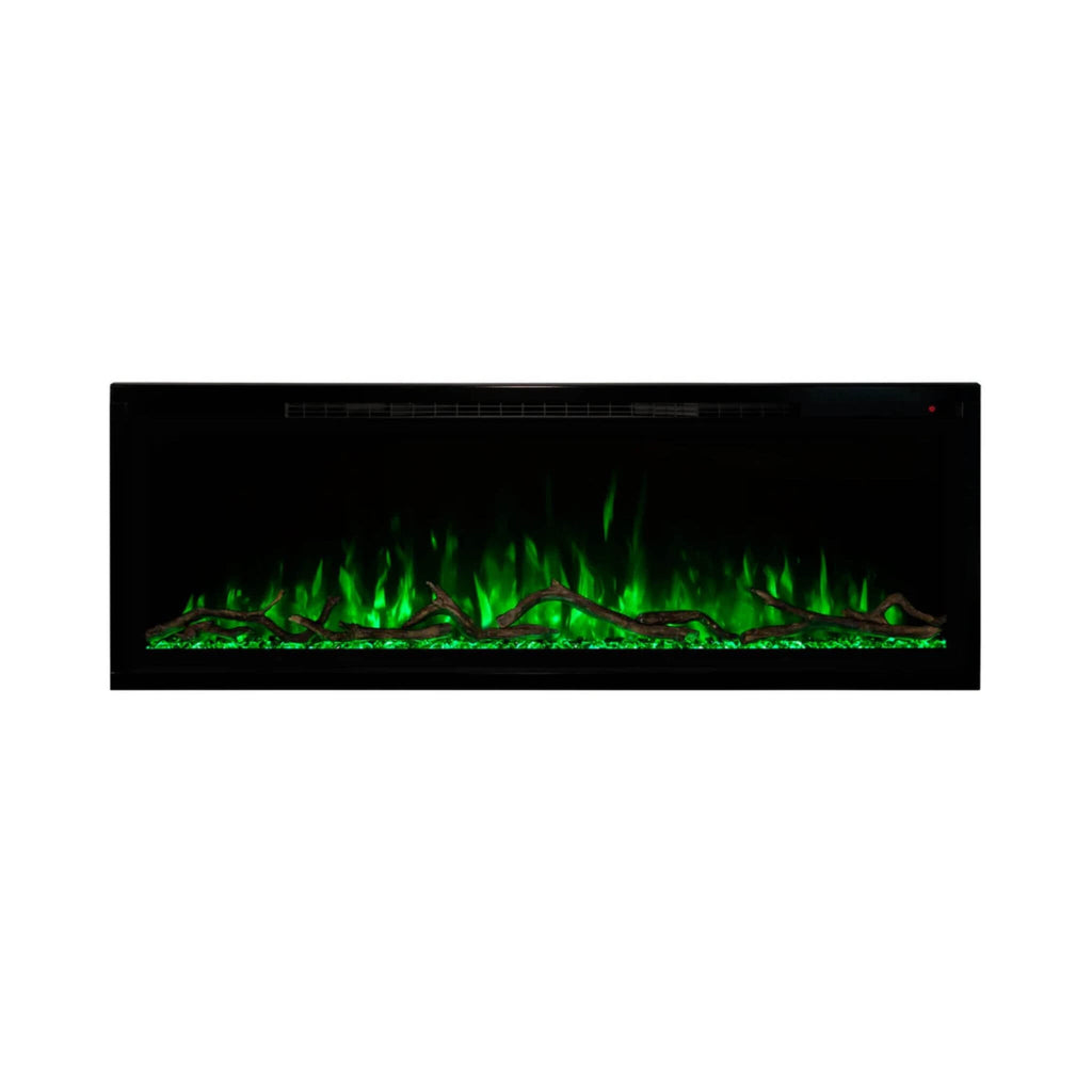 Modern Flames Spectrum Slimline 50-Inch Wall Mount Linear Electric Fireplace [SPS-50B] (SAK69230)