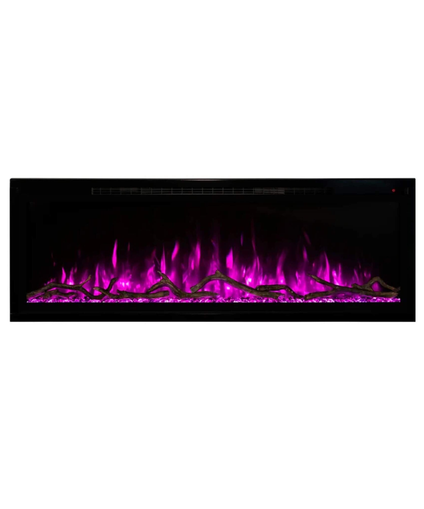 Modern Flames Spectrum Slimline 50-Inch Wall Mount Linear Electric Fireplace [SPS-50B] (SAK69230)