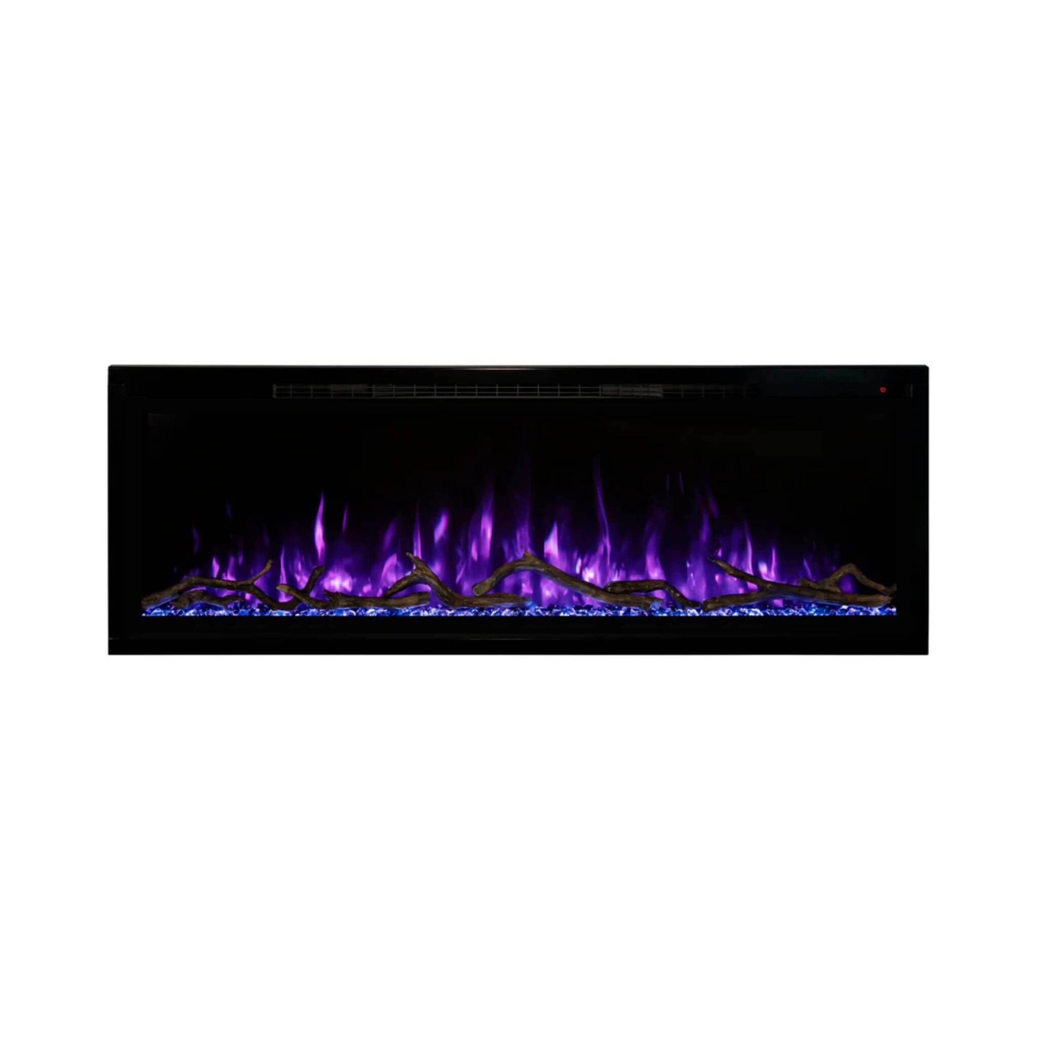 Modern Flames Spectrum Slimline 50-Inch Wall Mount Linear Electric Fireplace [SPS-50B] (SAK69230)
