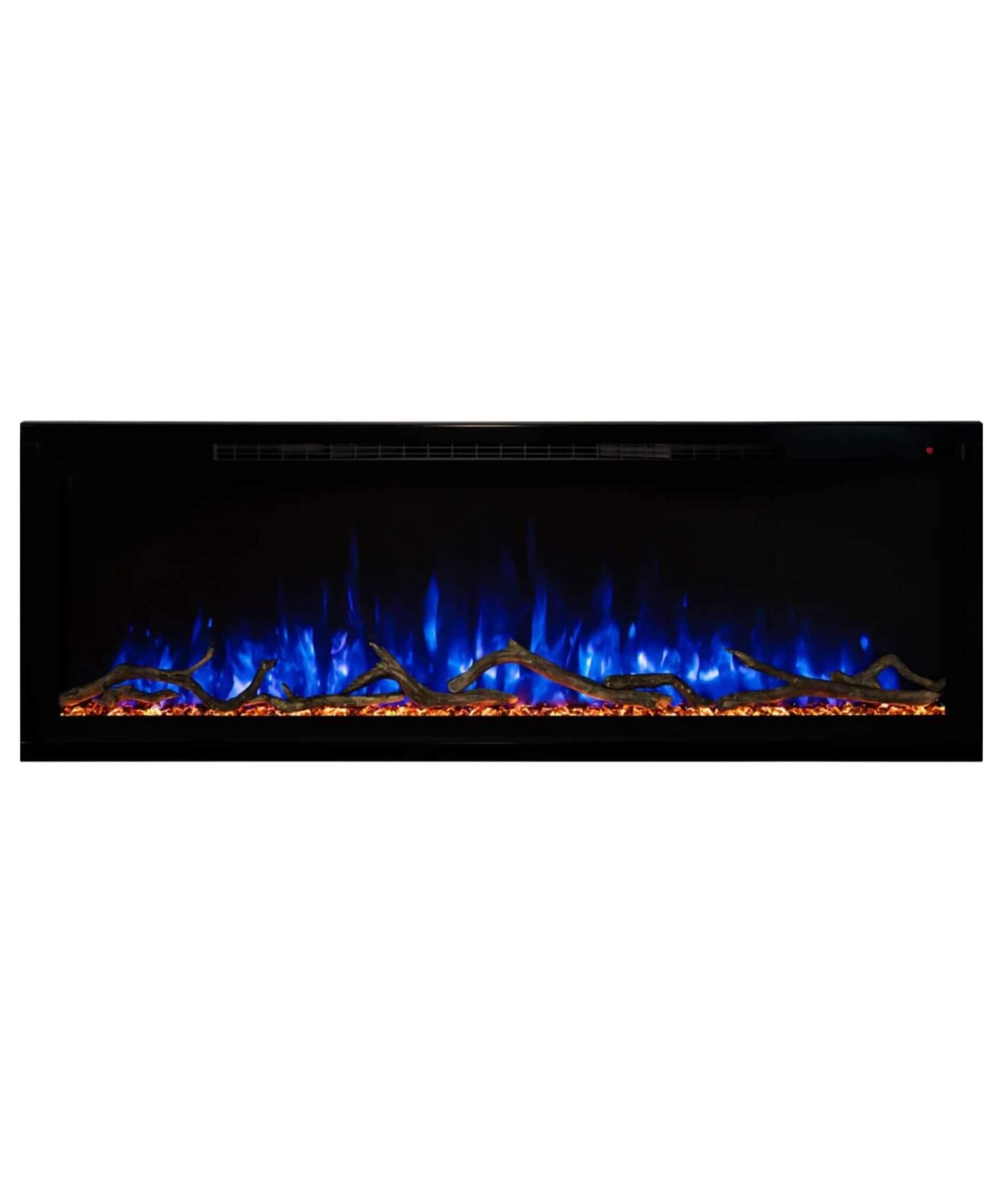 Modern Flames Spectrum Slimline 60-Inch Built-In Linear Electric Fireplace [SPS-60B] (SAK81537)