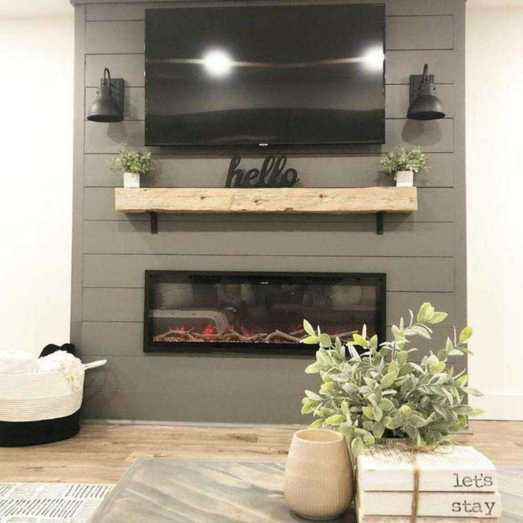 Modern Flames Spectrum Slimline 60-Inch Built-In Linear Electric Fireplace [SPS-60B] (SAK81537)