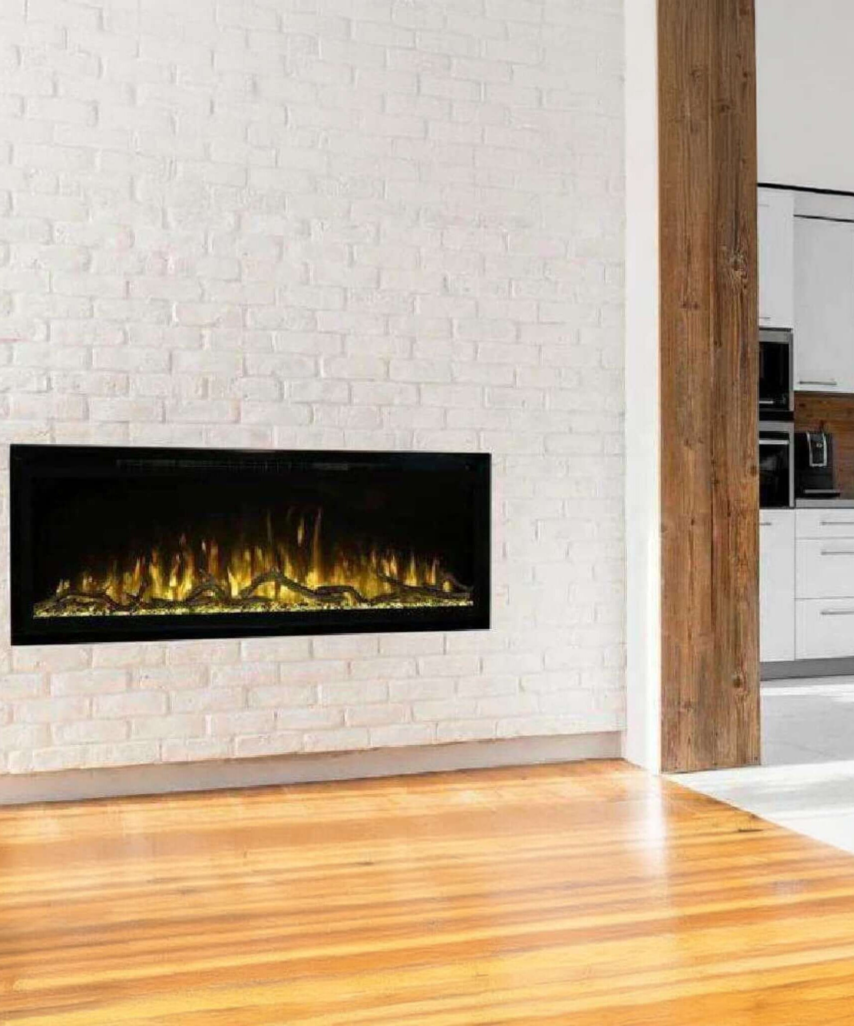 Modern Flames Spectrum Slimline 60-Inch Built-In Linear Electric Fireplace [SPS-60B] (SAK81537)