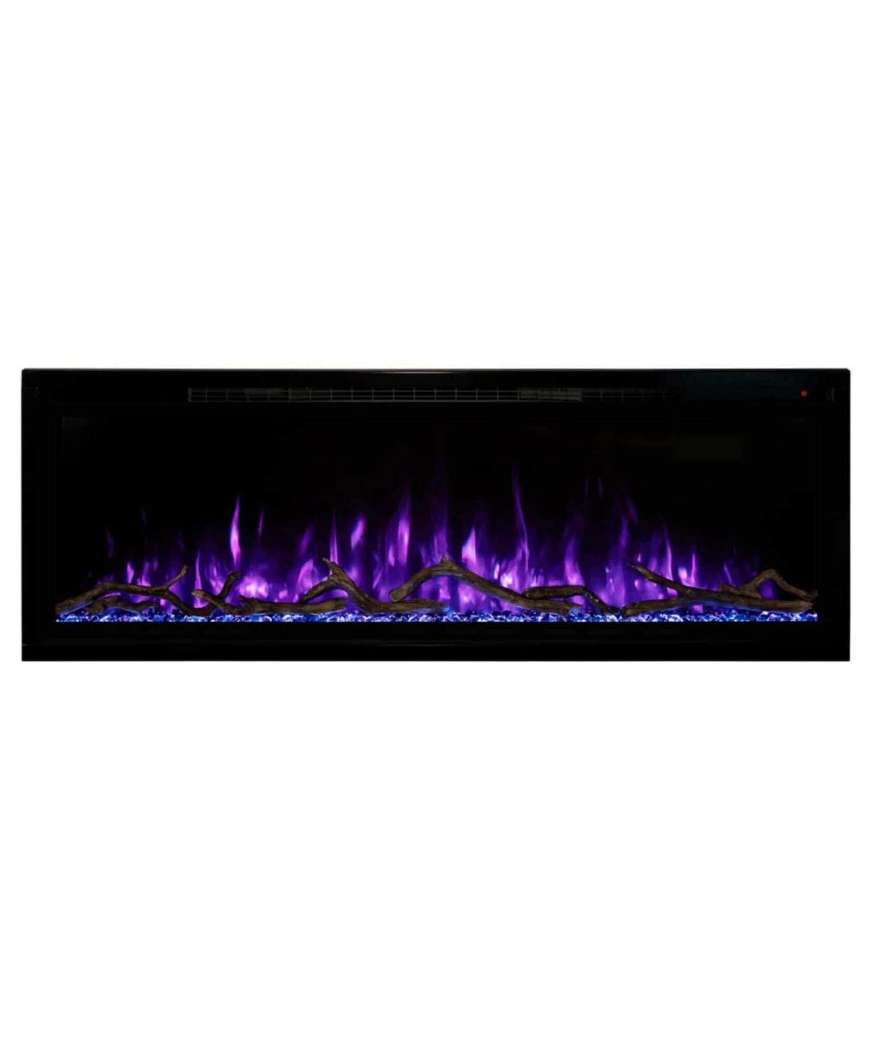 Modern Flames Spectrum Slimline 74-Inch Built-In Linear Electric Fireplace [SPS-74B] (SAK73458)