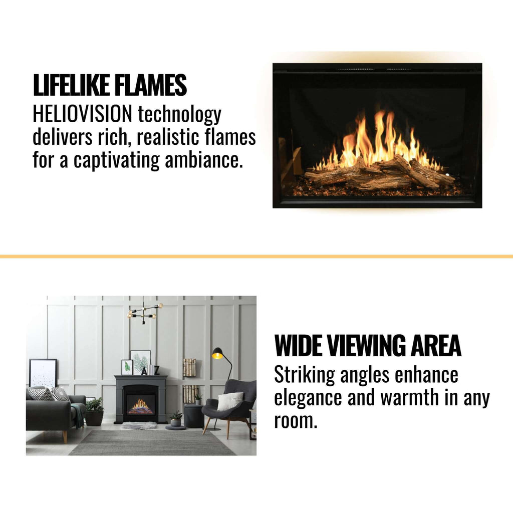 Modern Flames Orion Traditional 30-Inch Heliovision Electric Fireplace [OR30-TRAD] (SAK53719)