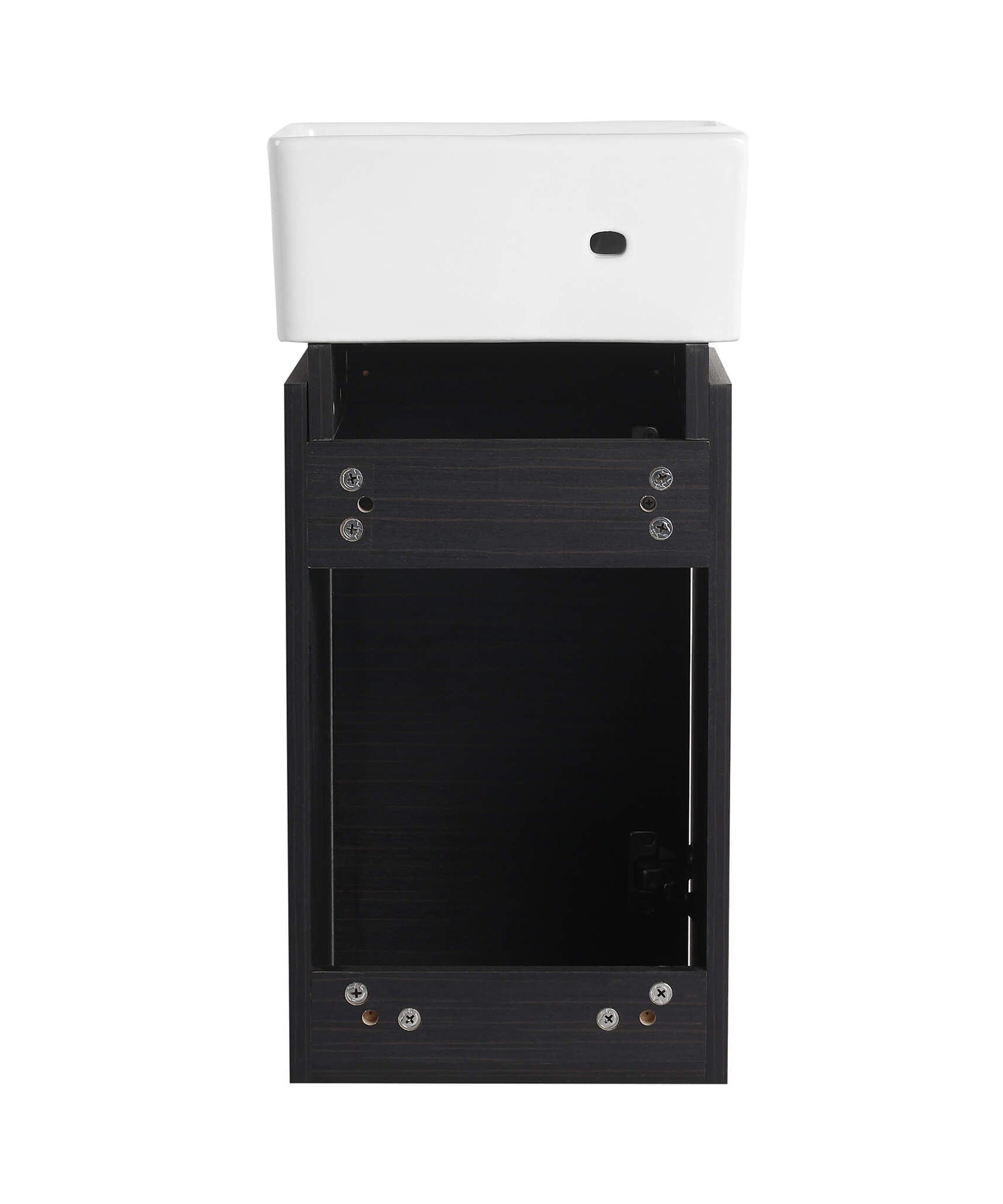 Nuvia Modern Wall-Mounted Bathroom Vanity With Ceramic Sink And Soft Close Door (SAK05214)