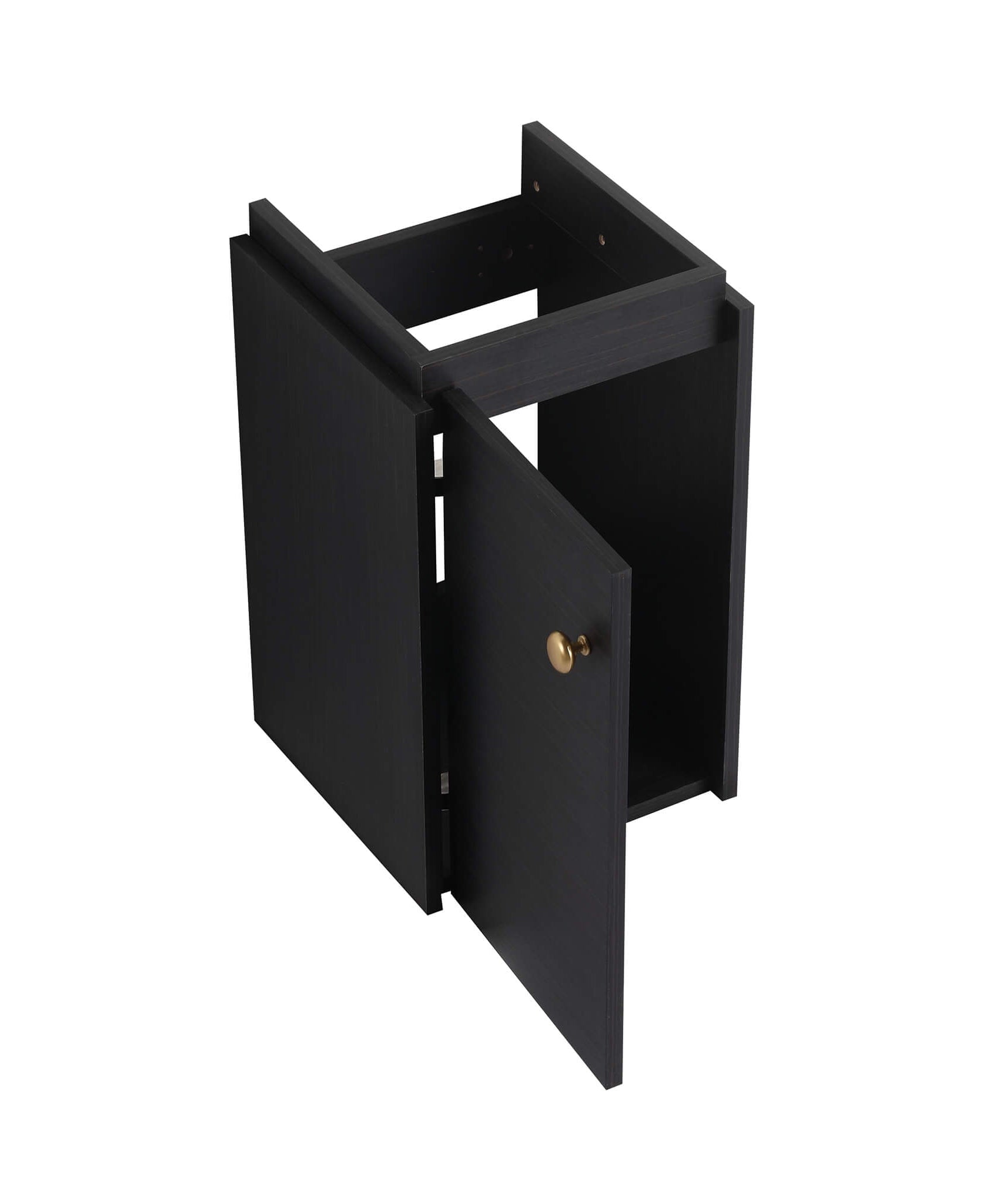 Nuvia Modern Wall-Mounted Bathroom Vanity With Ceramic Sink And Soft Close Door (SAK05214)