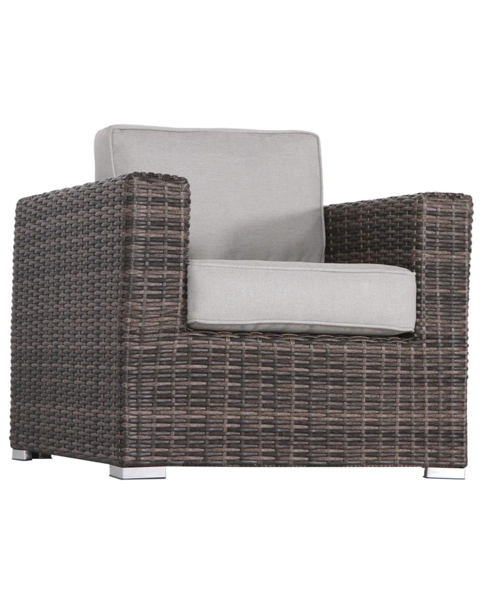 Alora 3-Piece Modular Rattan Patio Sofa Set With Weather-Resistant Cushions (SAK75321)