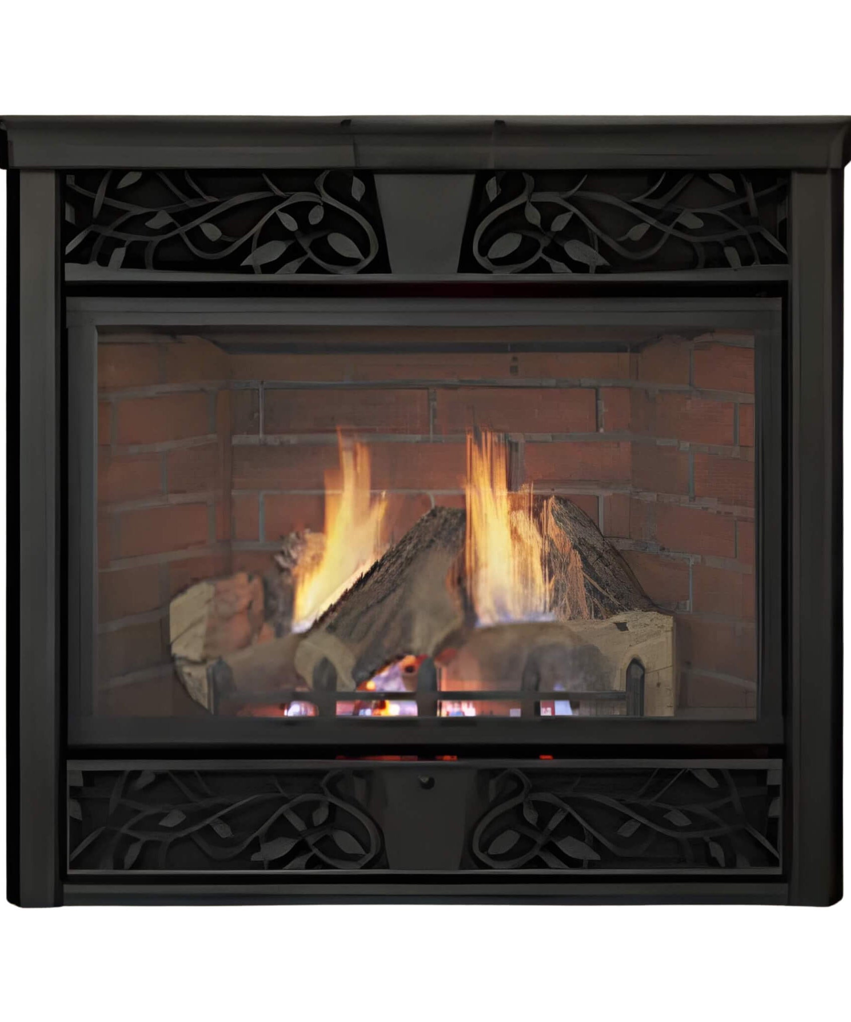 Monessen 24-Inch Traditional Style Vent-Free Natural Gas Fireplace With IPI control System [VFC24LNI] (SAK59142)
