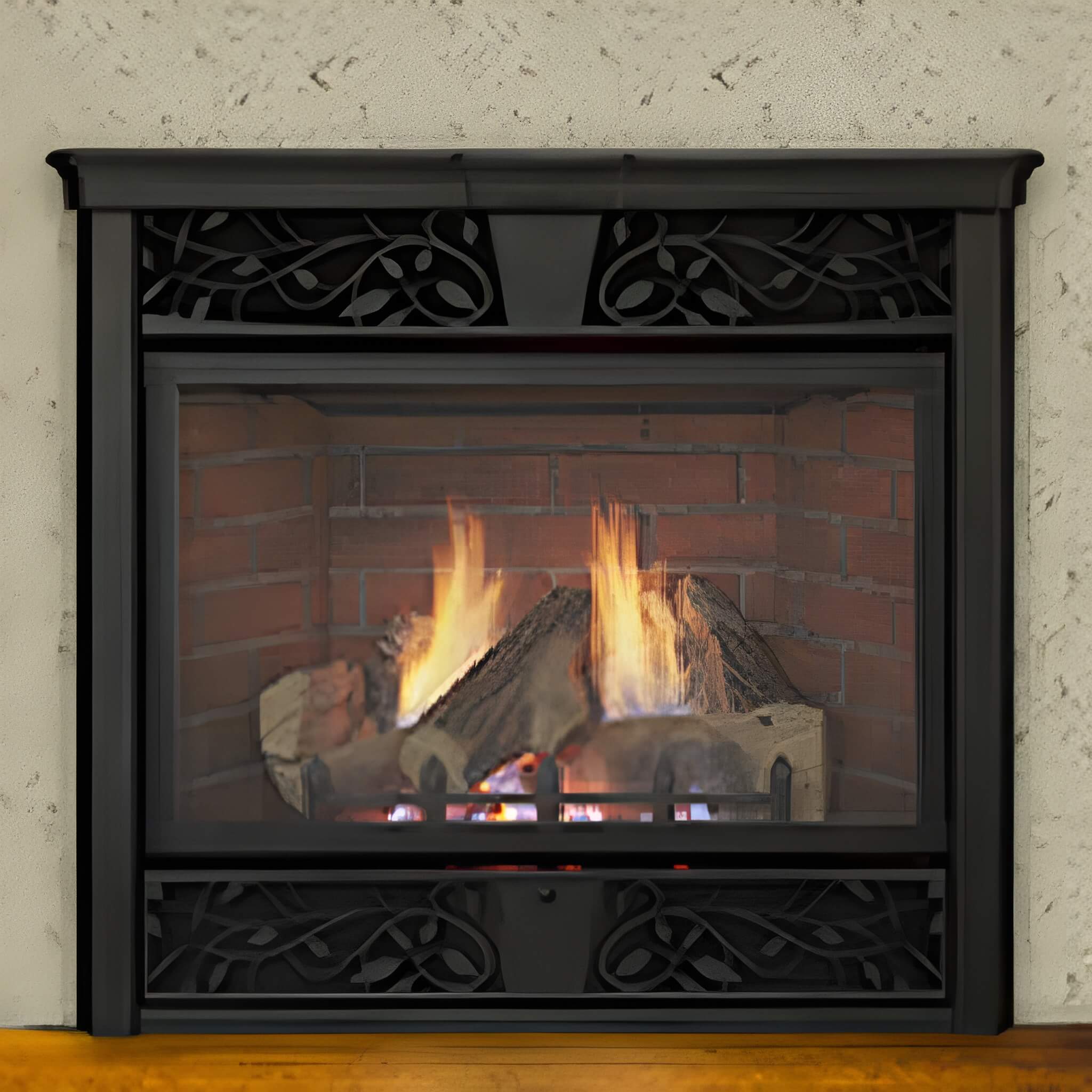 Monessen 24-Inch Traditional Style Vent-Free Natural Gas Fireplace With IPI control System [VFC24LNI] (SAK59142)