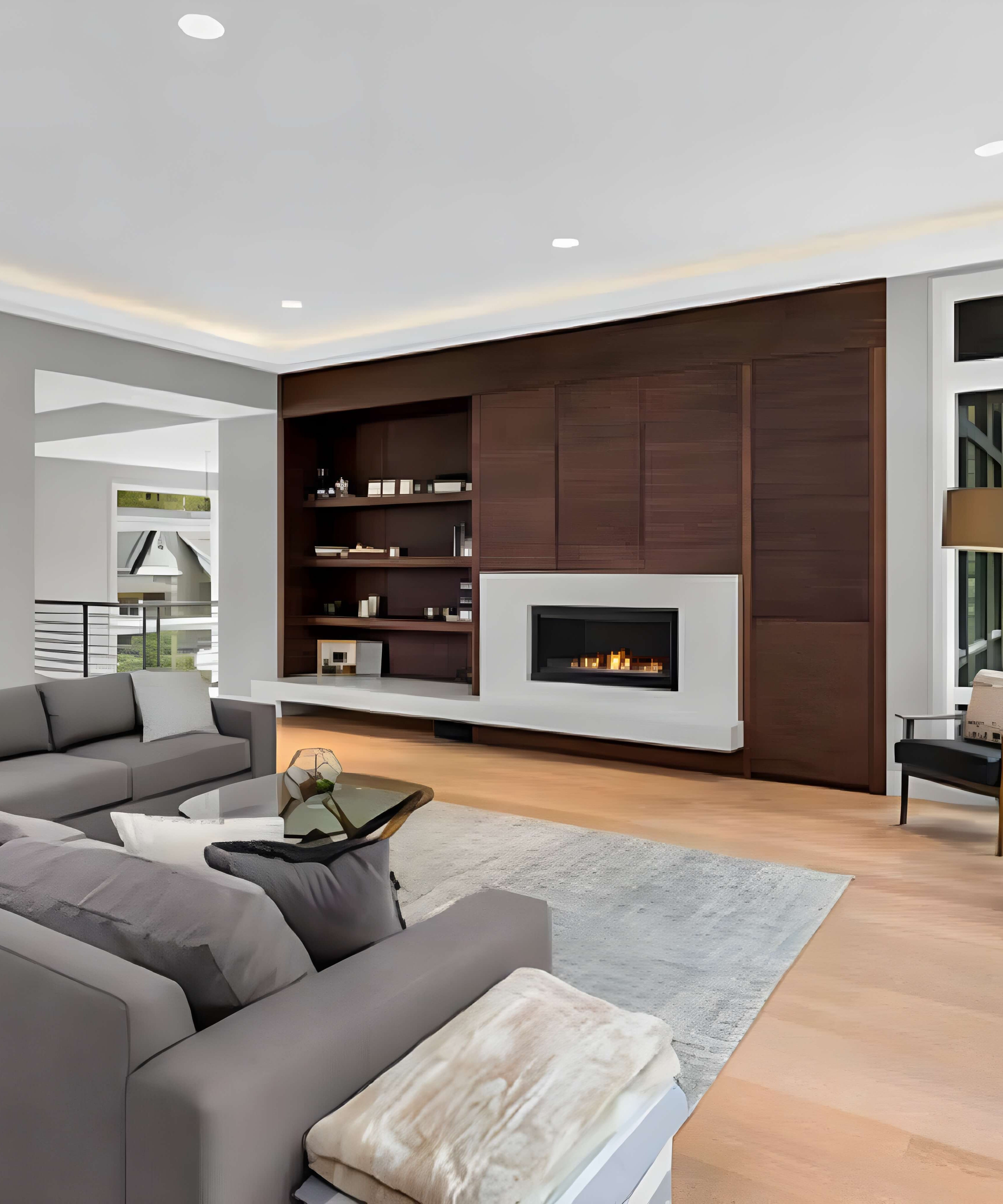 Monessen Artisan 42-Inch Vent-Free Linear Fireplace With IPI Plus Electronic Ignition And Remote Control [AVFL42N/PIP-BU] (SAK27391)