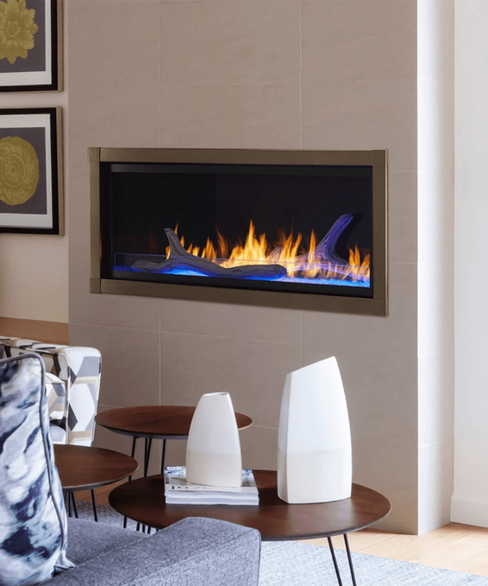 Monessen Artisan 48-Inch Vent-Free Linear Fireplace With IPI Plus Electronic Ignition [AVFL48N/PIP] (SAK93016)