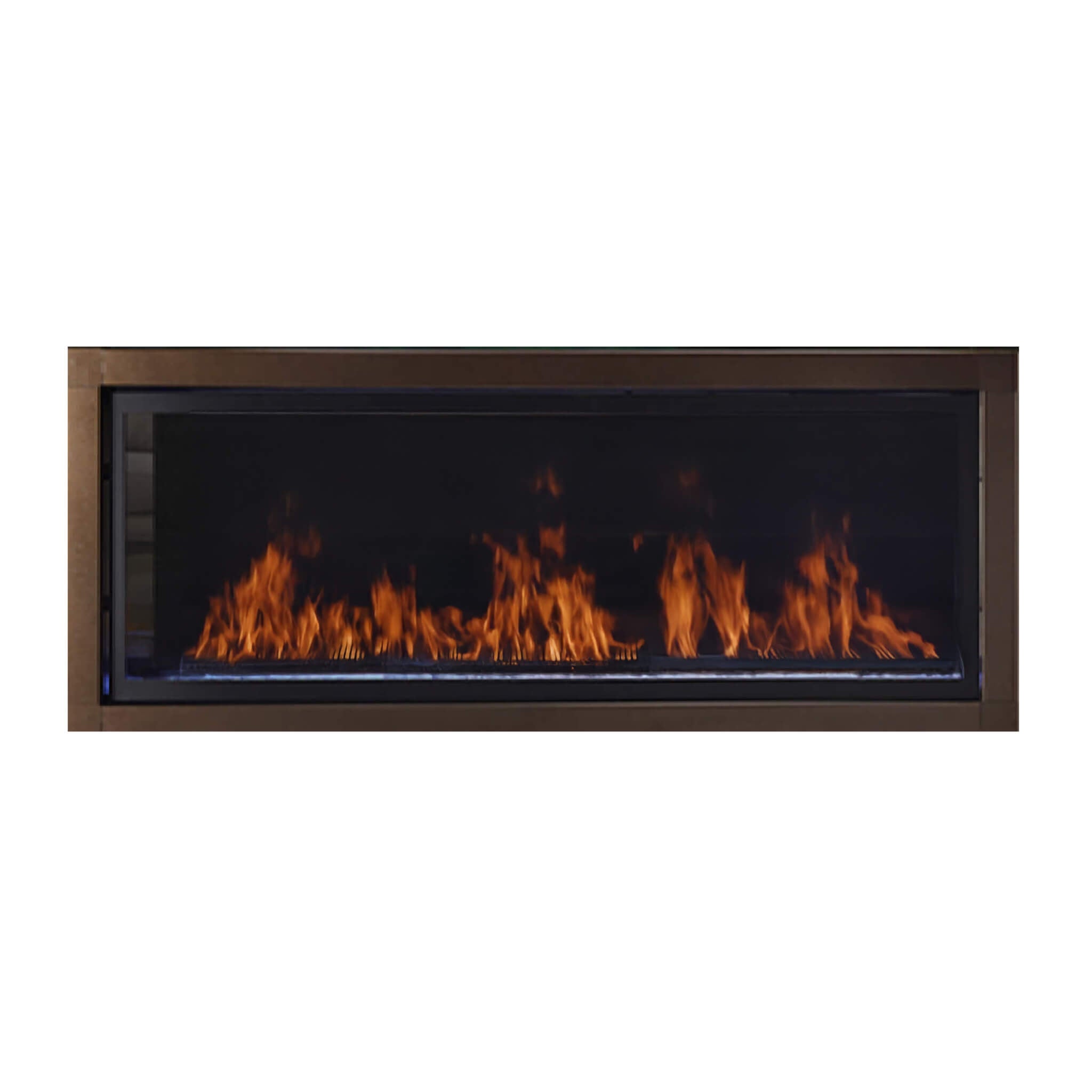 Monessen Artisan AVFL 48-Inch Vent-Free See-Through Linear Fireplace With Intellifire Touch 2.0 Ignition System [AVFLST48N/PIF] (SAK15673)