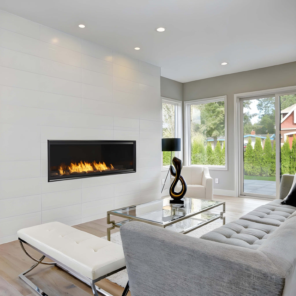 Monessen Artisan AVFL 60-Inch Vent-Free Linear Natural Gas Fireplace With IPI Plus Electronic Ignition [AVFL60NIF] (SAK27584)
