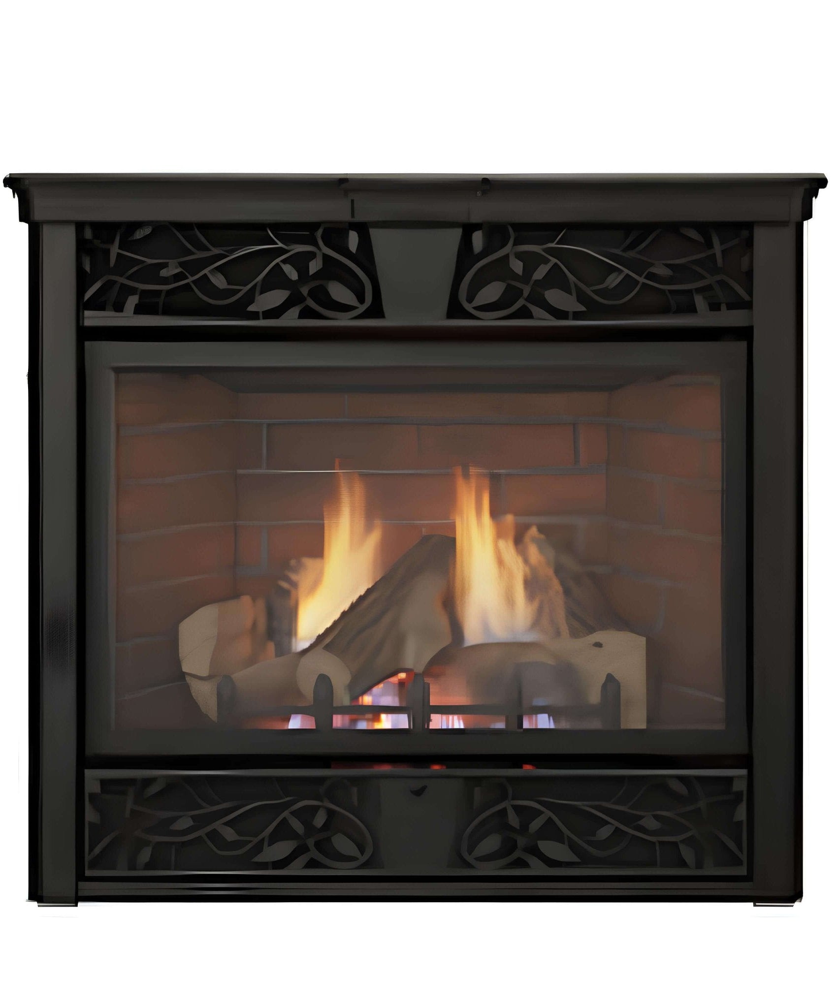 Monessen Symphony 32-Inch Vent-Free Traditional Fireplace With Control System [VFC32L] (SAK87014)