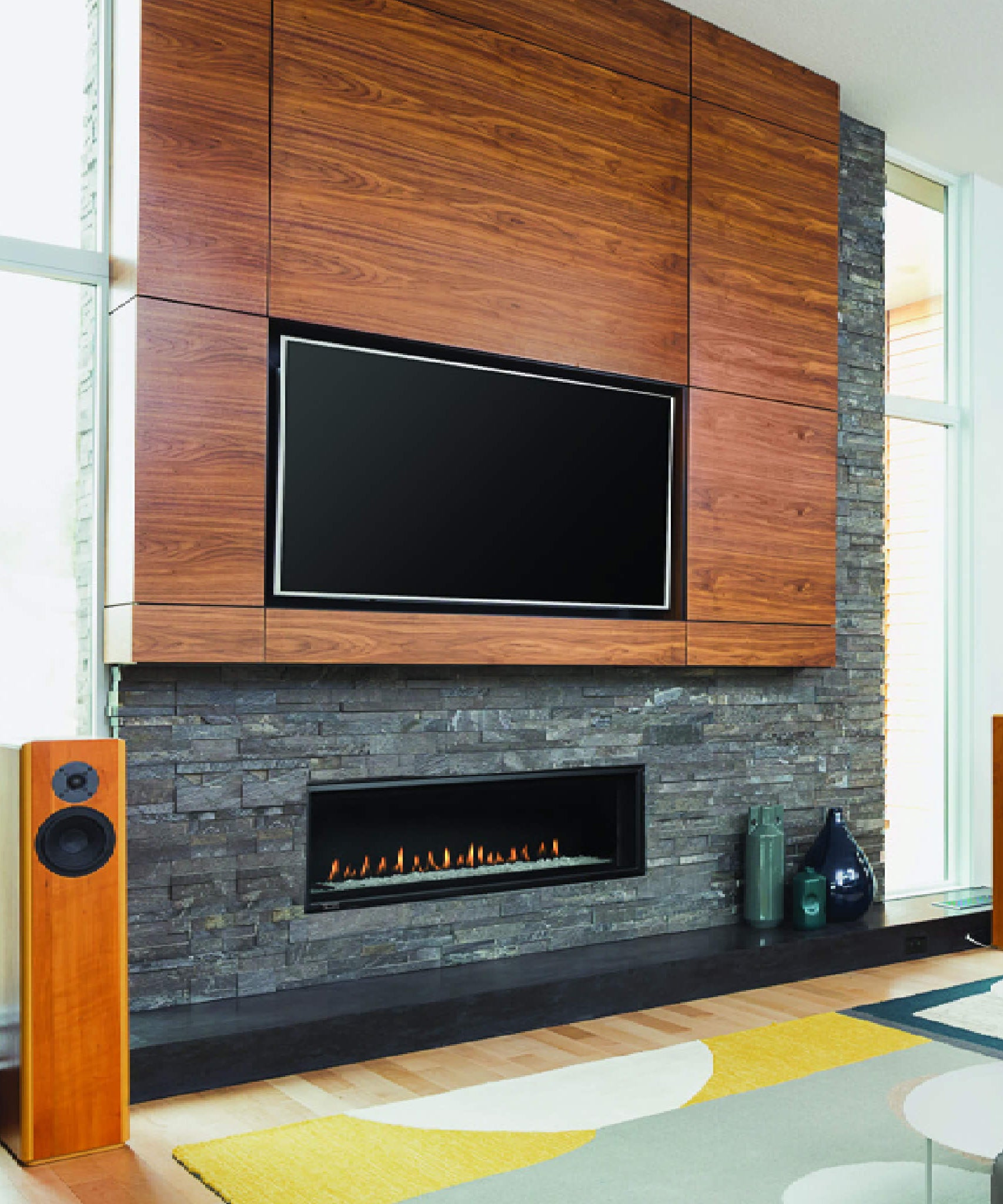 Montigo DelRay Linear Direct Vent Natural Gas Fireplace [DRL36/48/6013NI] (SAK31245)