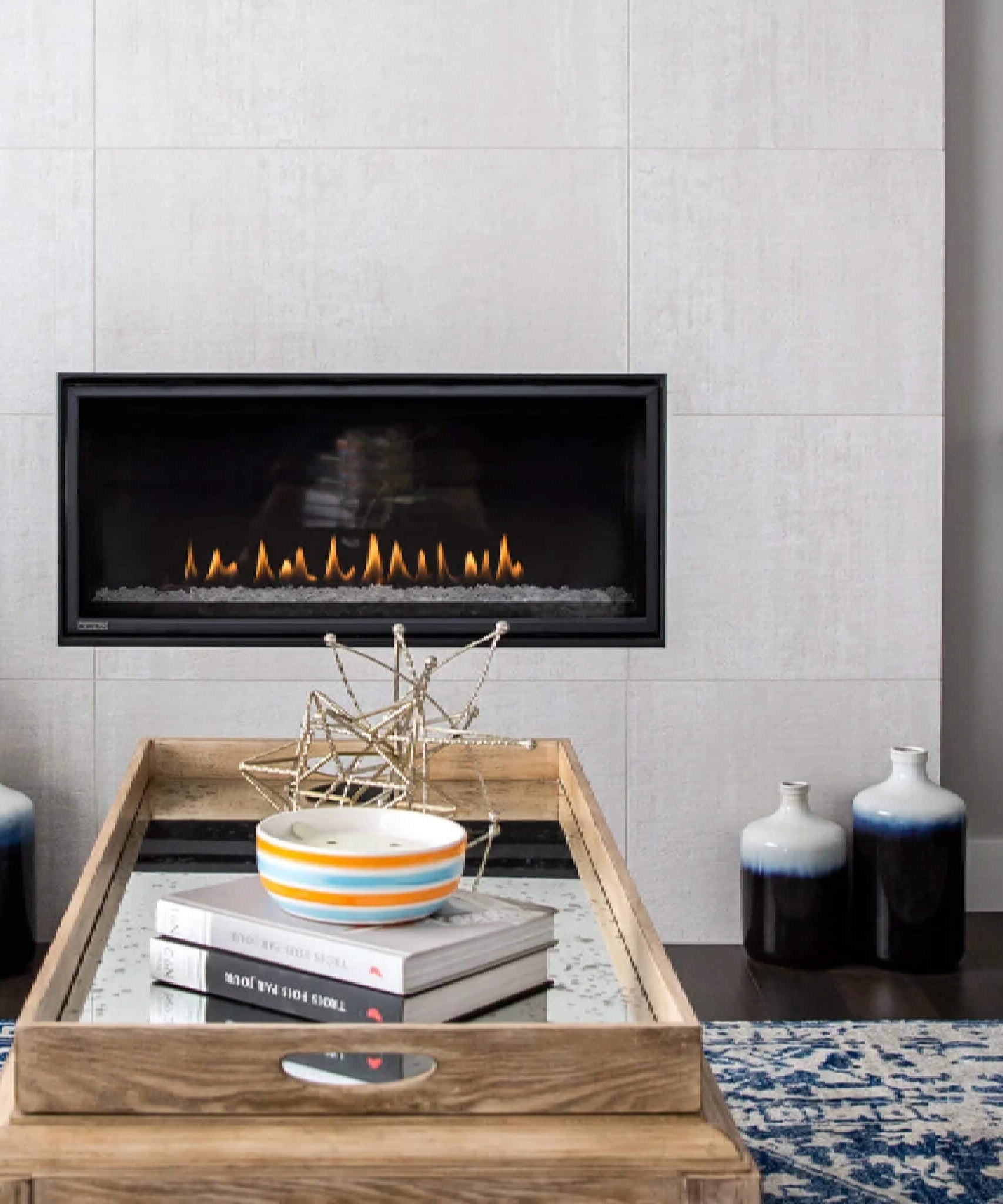 Montigo DelRay Linear Direct Vent Natural Gas Fireplace [DRL36/48/6013NI] (SAK31245)