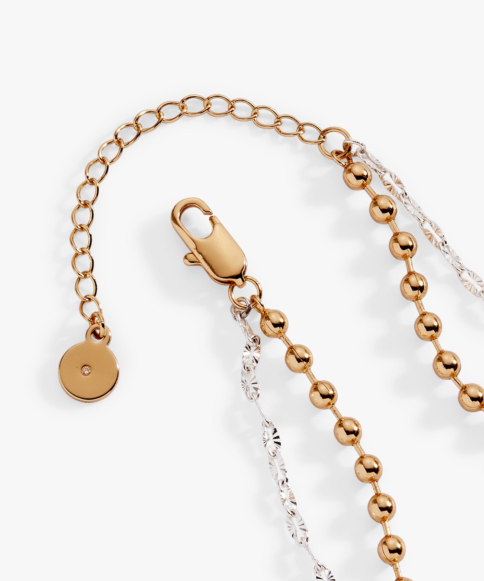 Moon Magic 2 Row Charm Bracelet