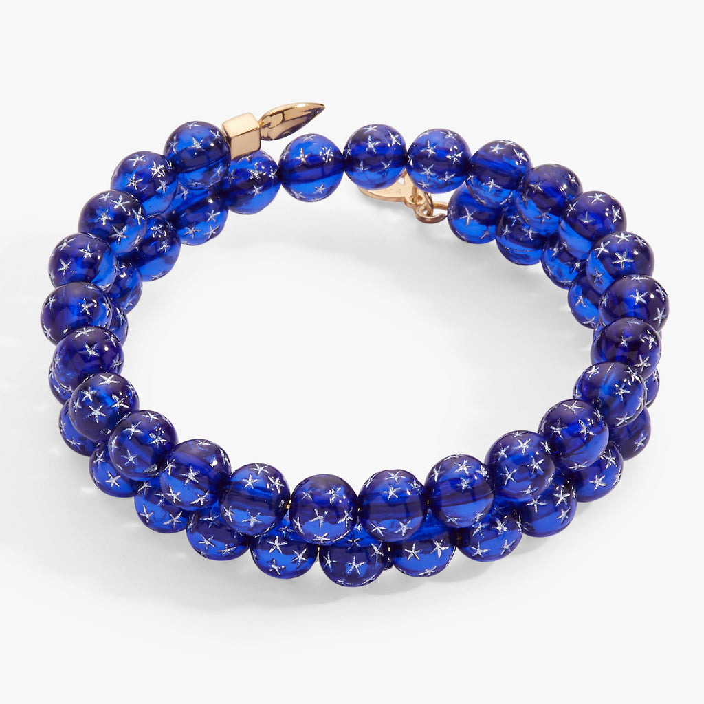 Moon Magic Beaded Wrap Bracelet