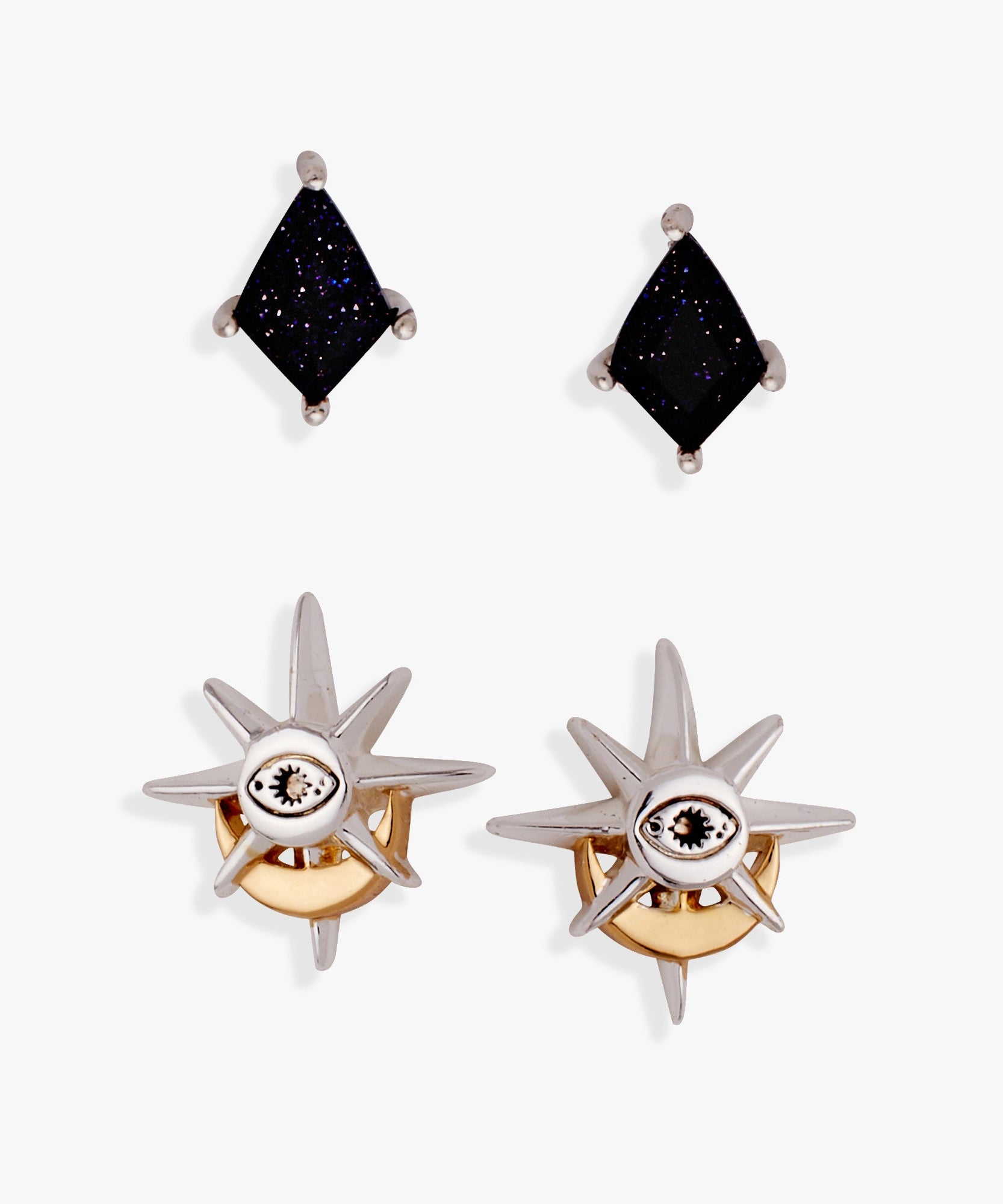 Moon Magic Celestial Earring Set of 2