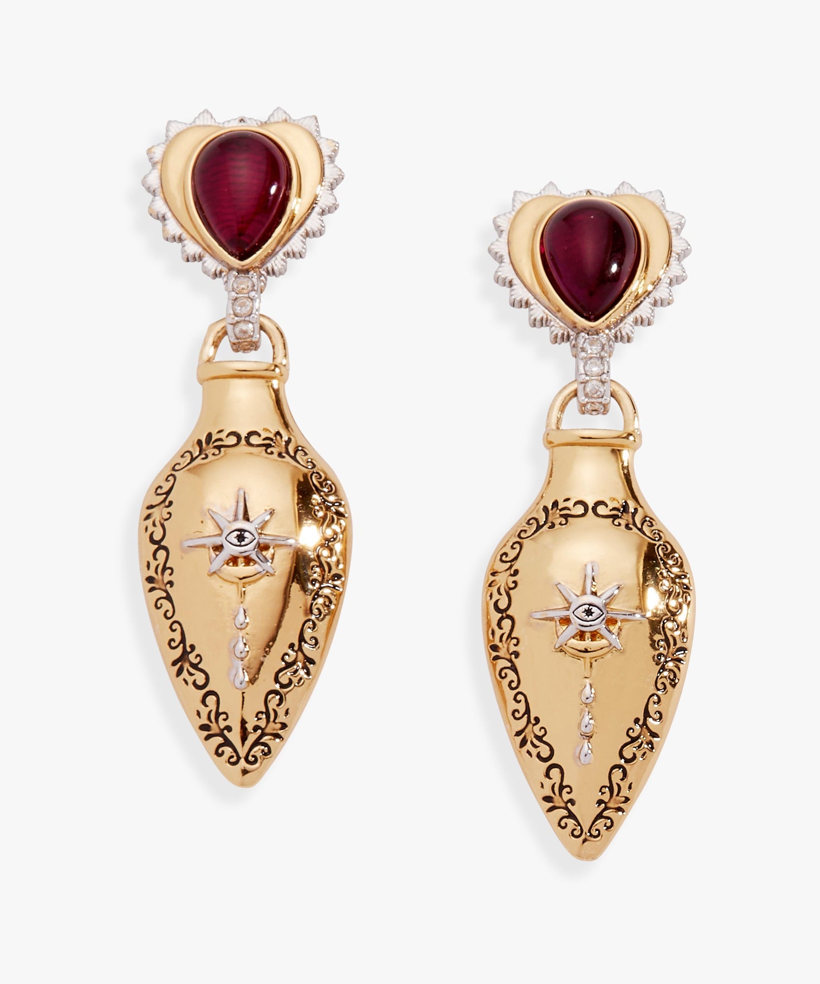 Moon Magic Potion Bottle Drop Earring