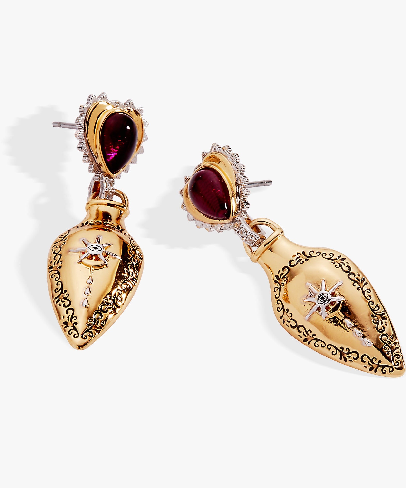 Moon Magic Potion Bottle Drop Earring