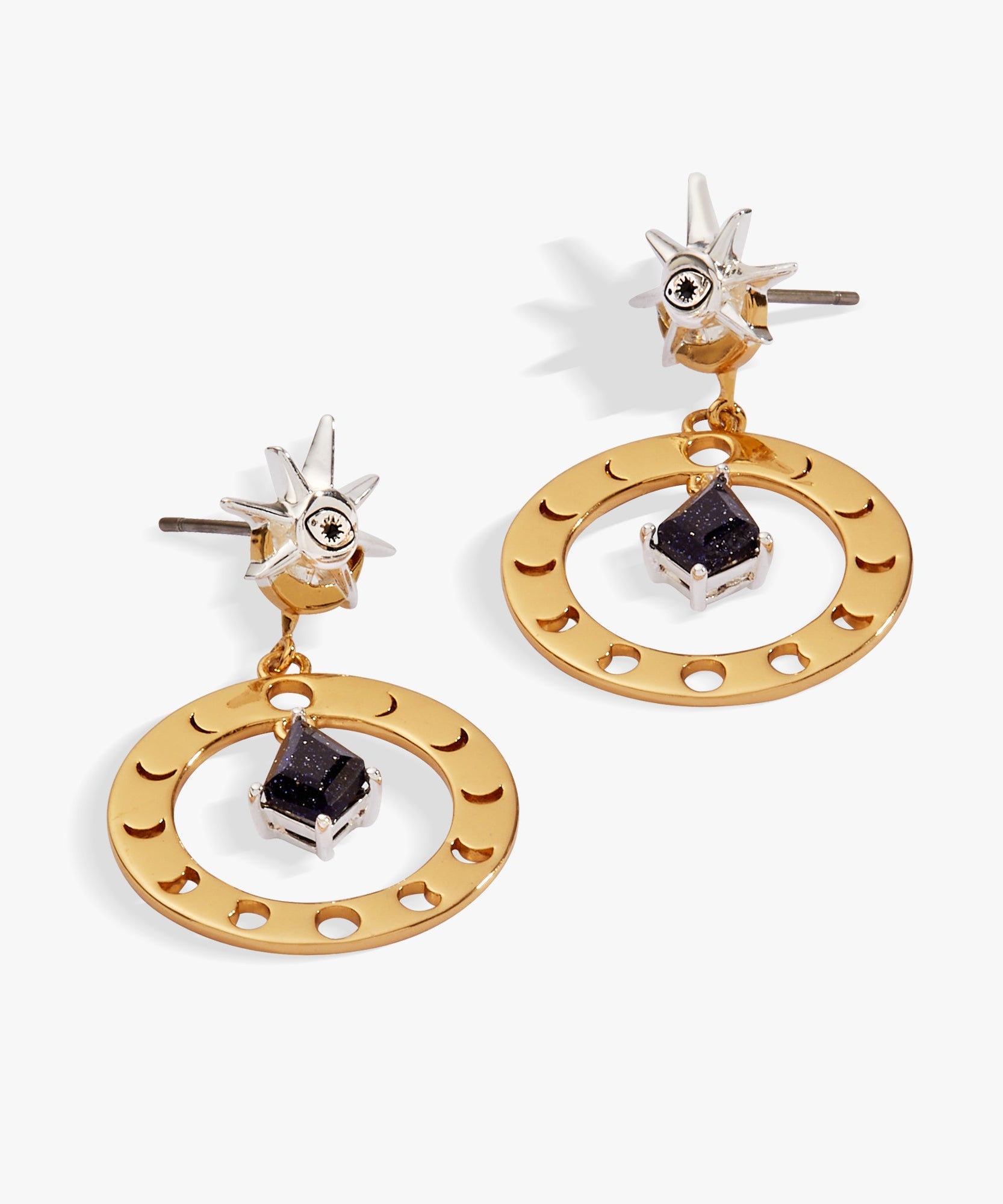 Moon Phase Statement Earring
